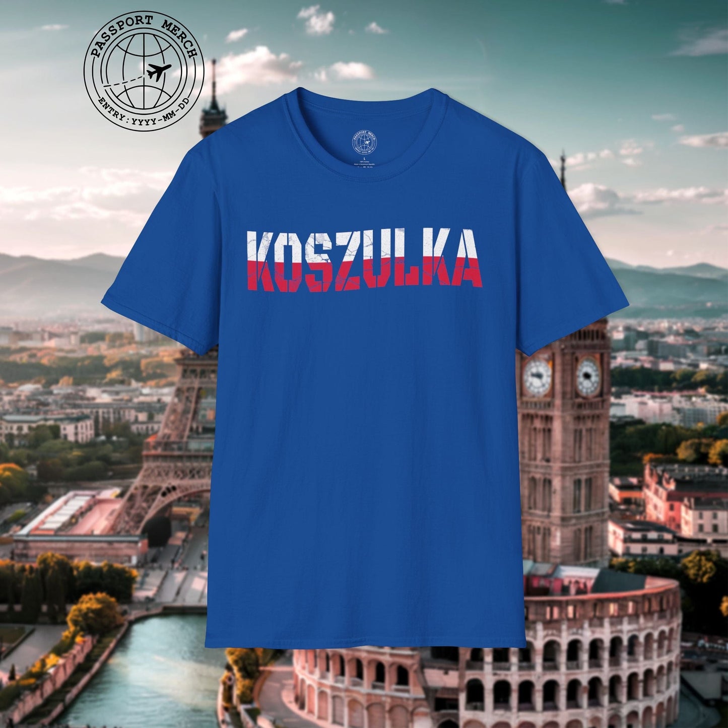 T-Shirt that says T-Shirt in Polish