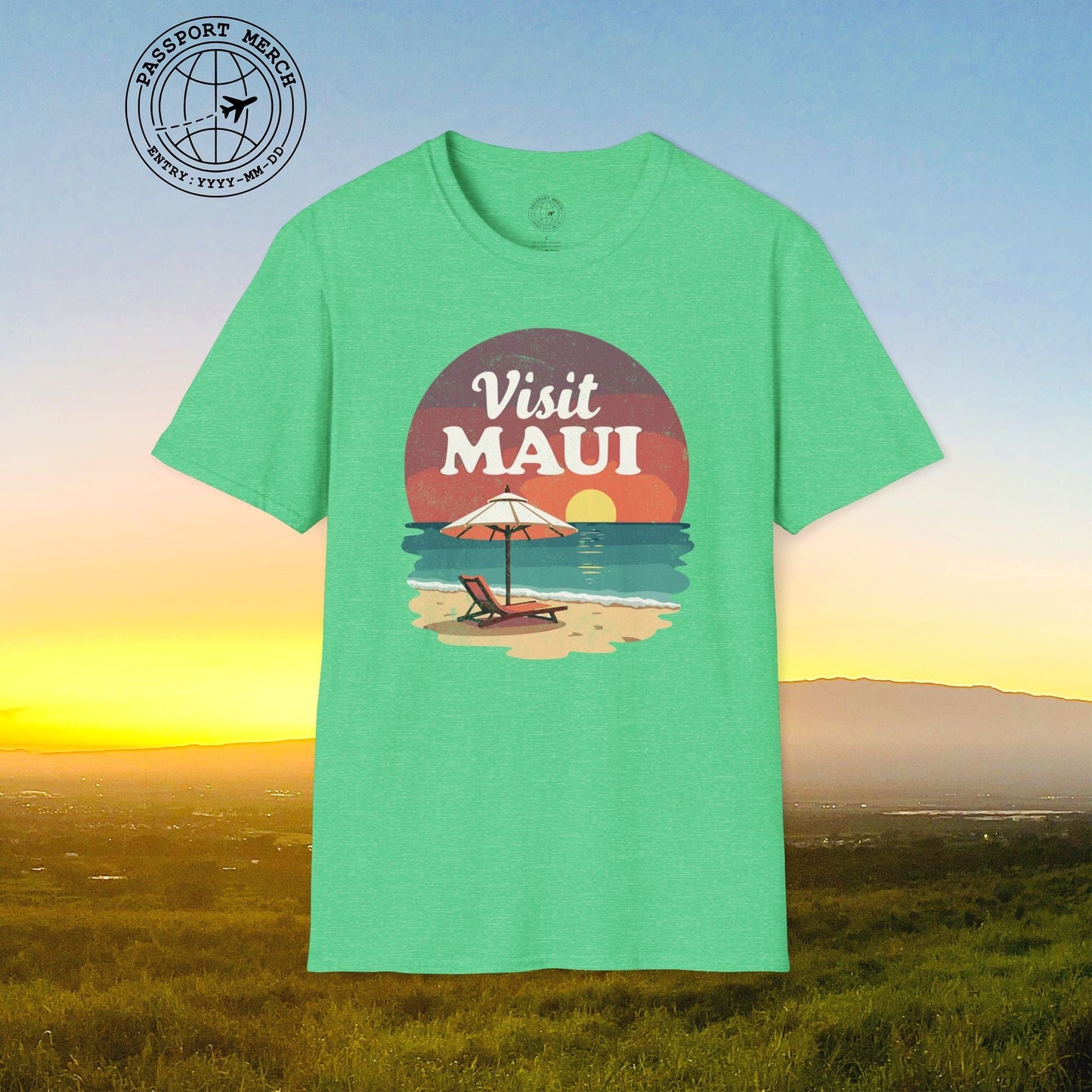 Retro Visit Maui Hawaii T-Shirt