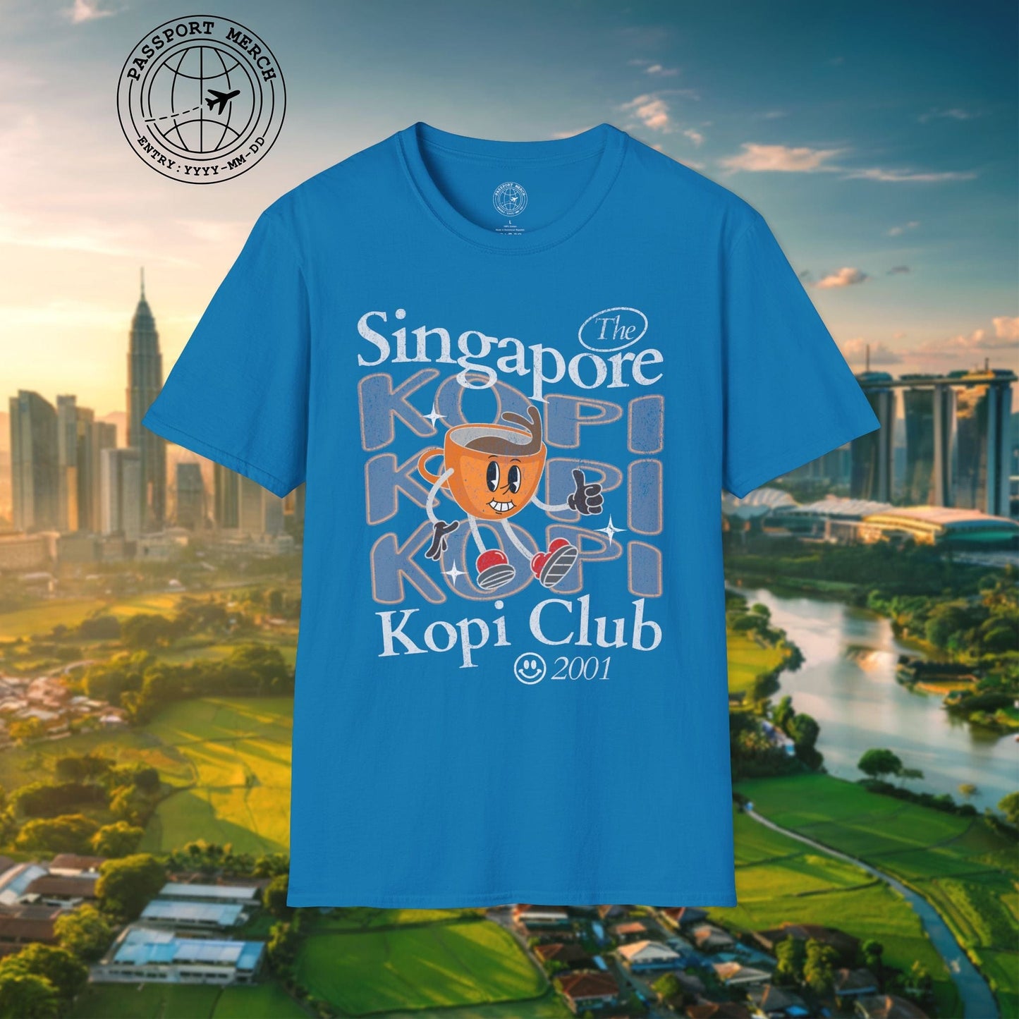 Singapore Kopi Club T-Shirt