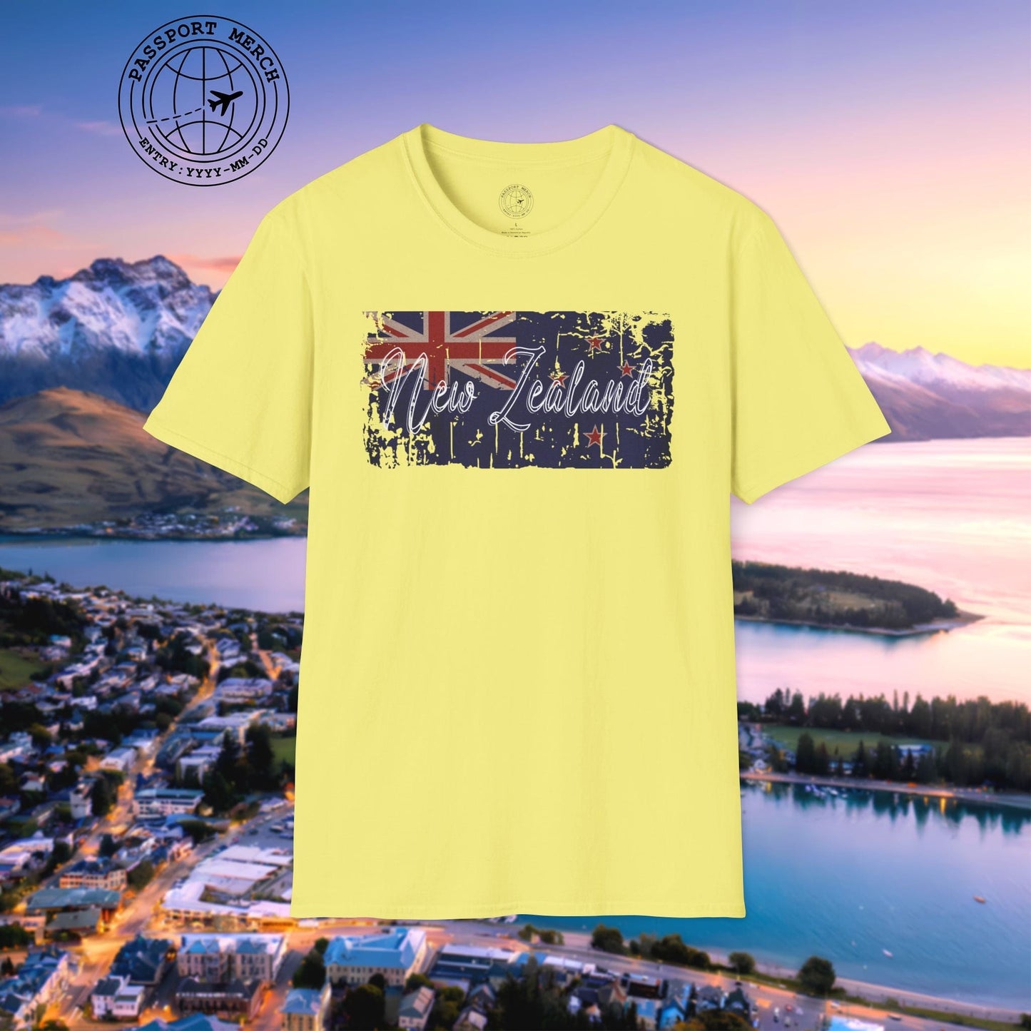 Vintage New Zealand Flag T-Shirt