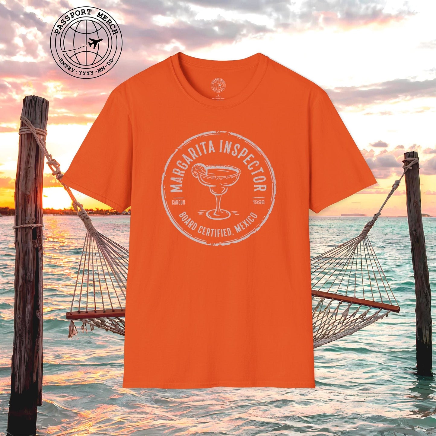 Board Certified Margarita Inspector, Mexico T-Shirt