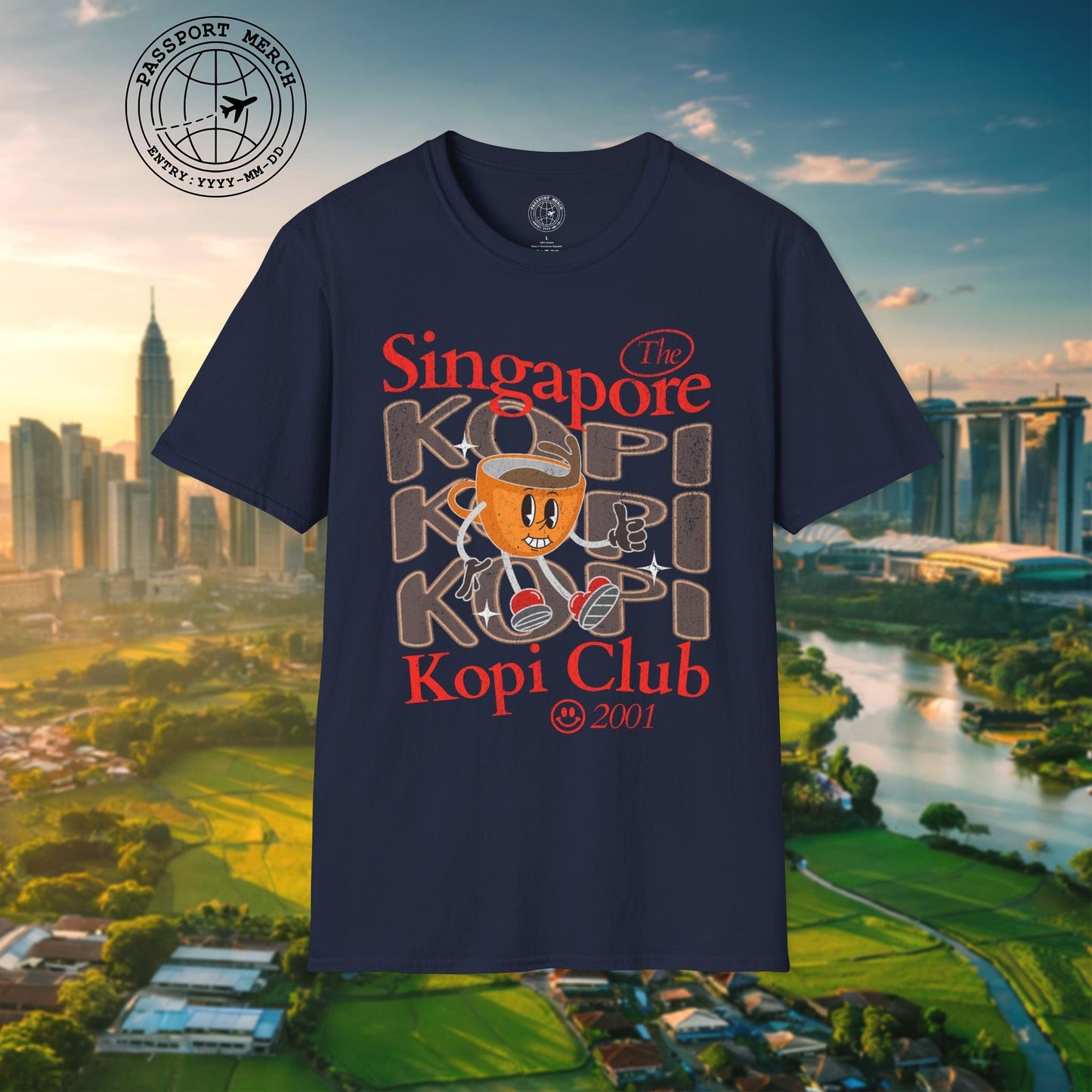 Singapore Kopi Club T-Shirt