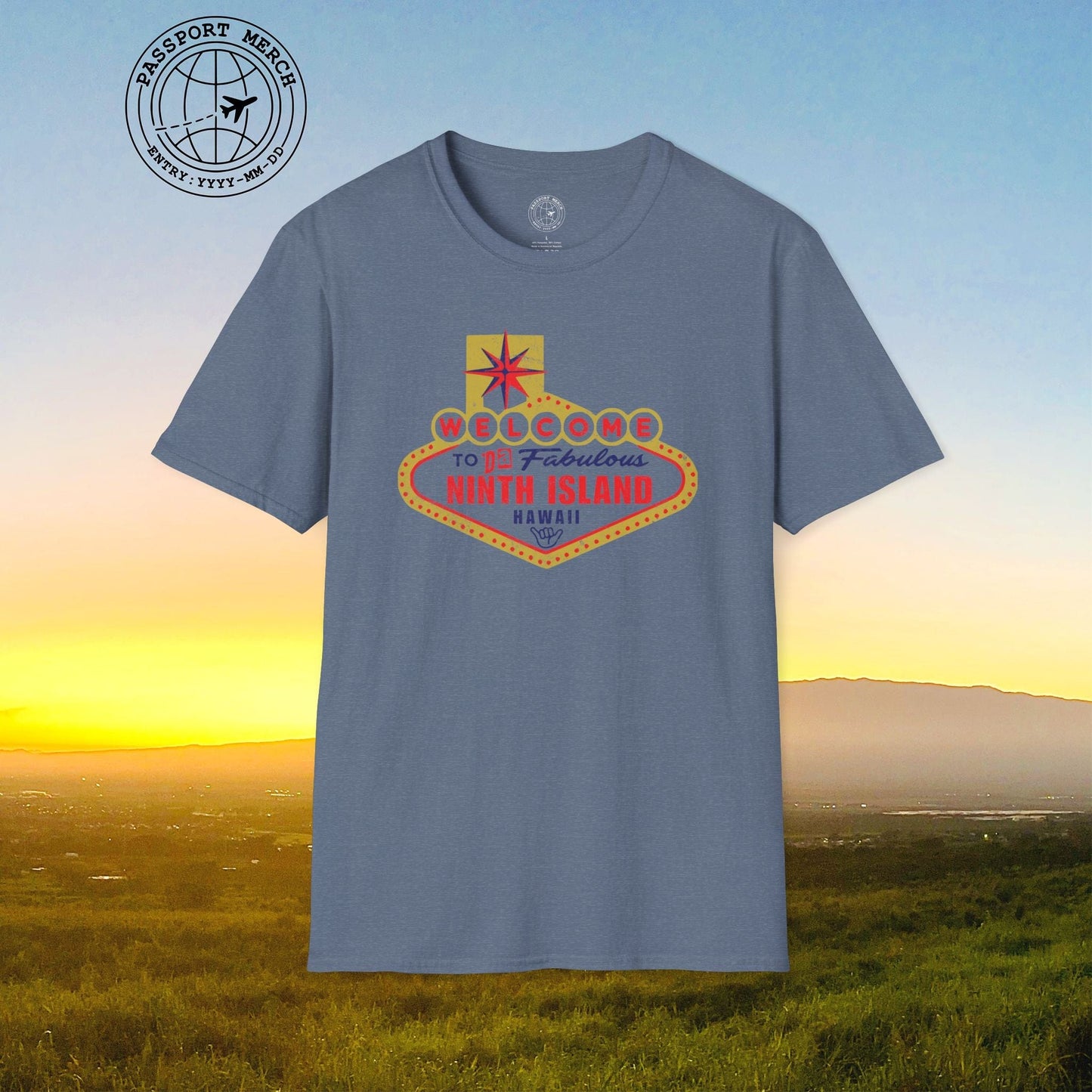 Da Fabulous Ninth Island, Hawaii (and Nevada) T-Shirt