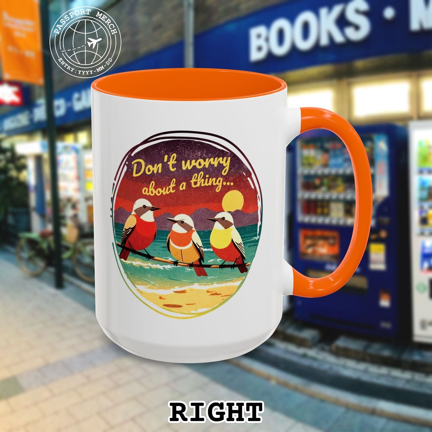 Three Little Birds, Jamaica 15oz Mug