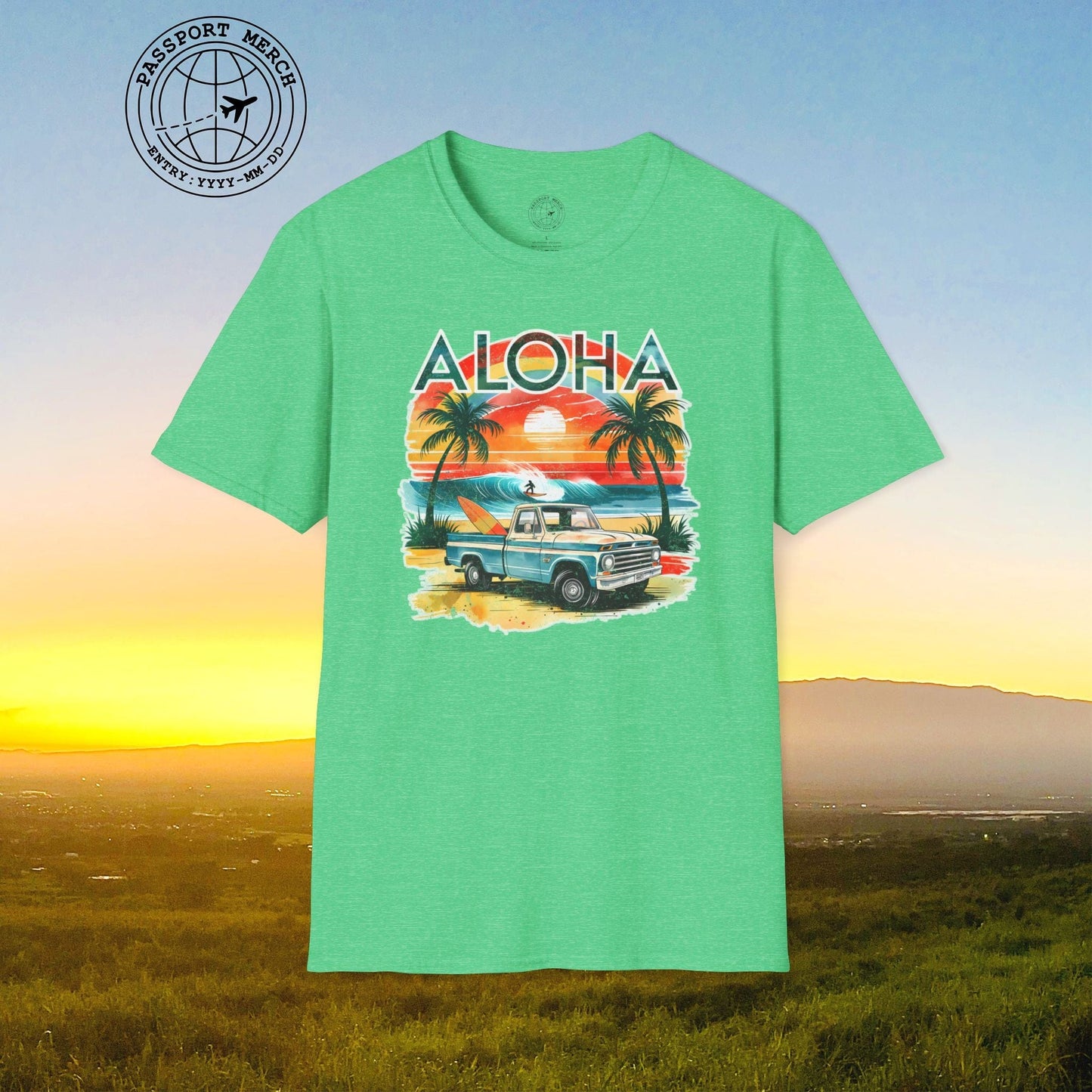 Retro Truck Hawaii Aloha T-Shirt