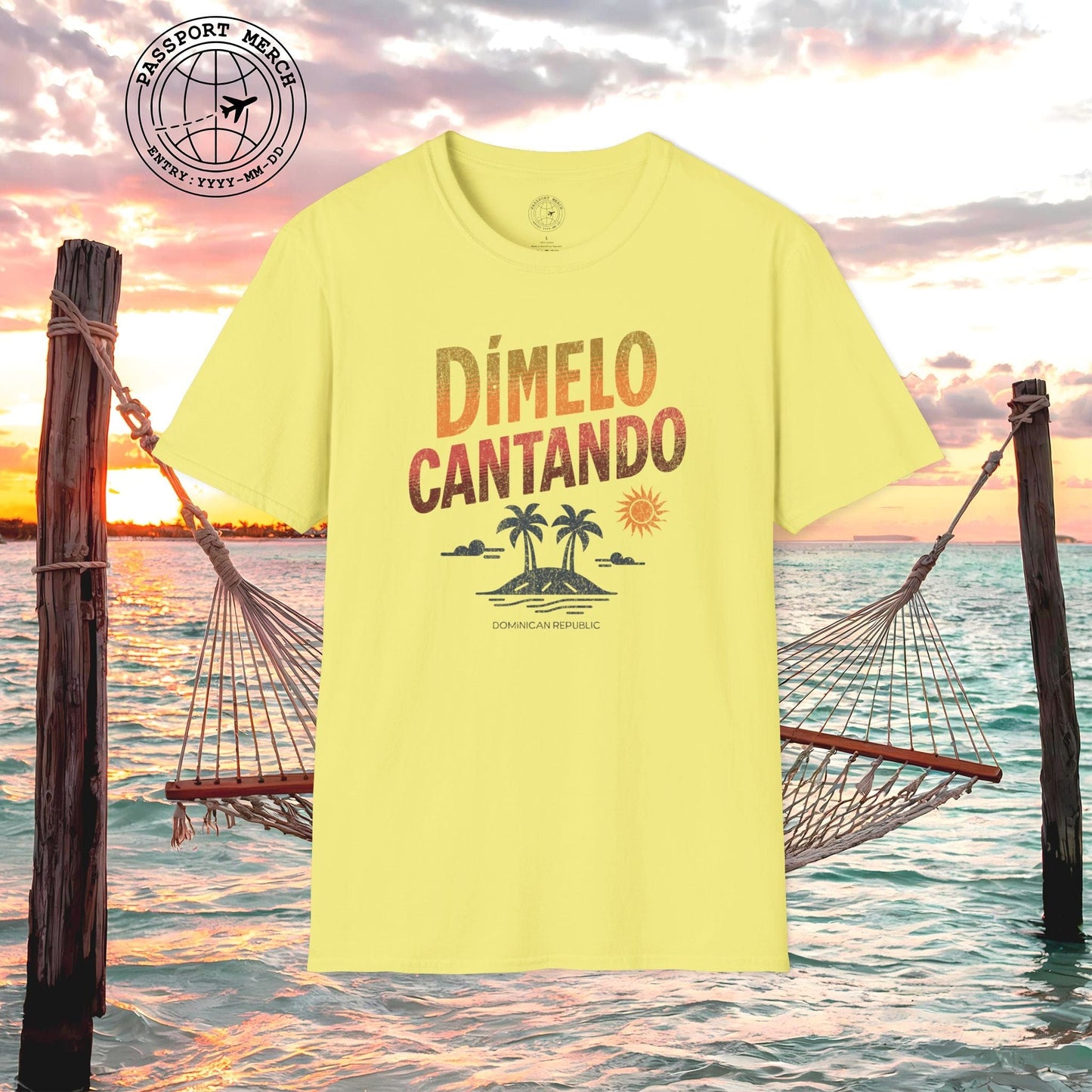 Dimelo Cantando Dominican Republic T-Shirt