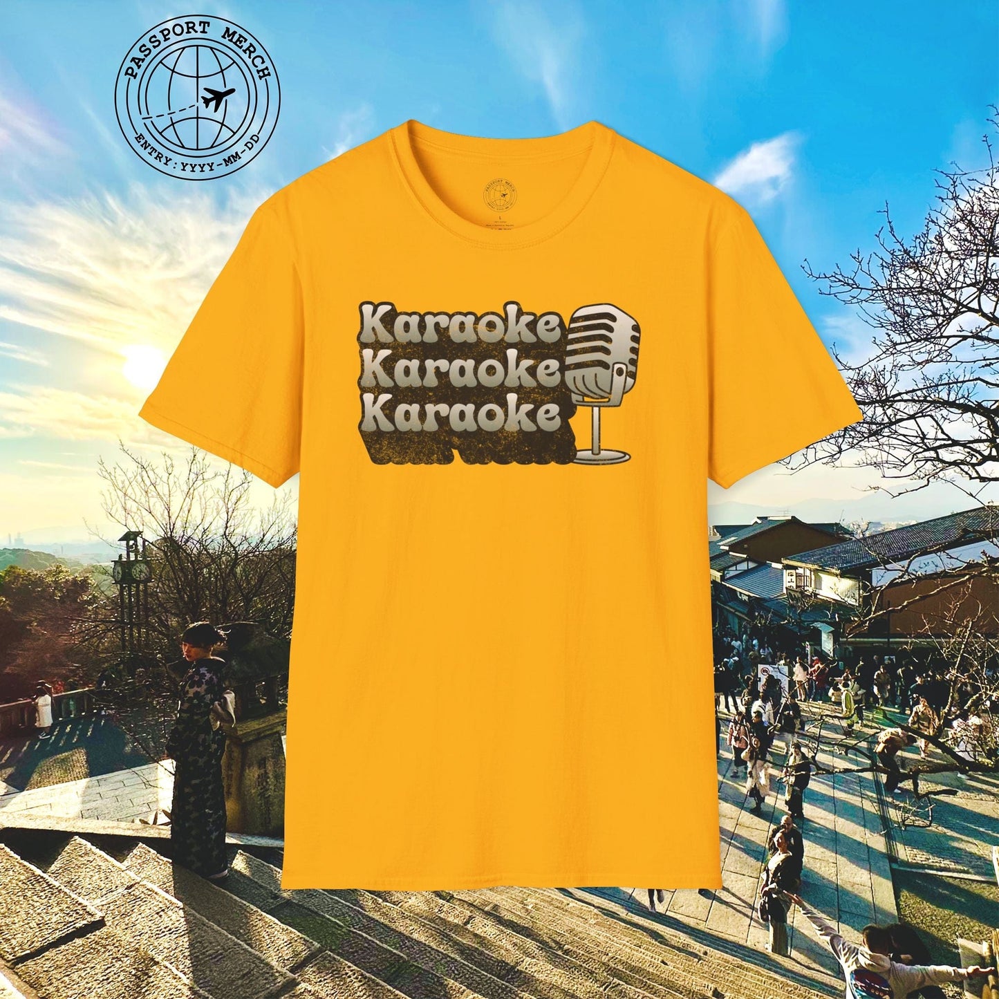 Retro Karaoke Karaoke Karaoke, Japan T-Shirt