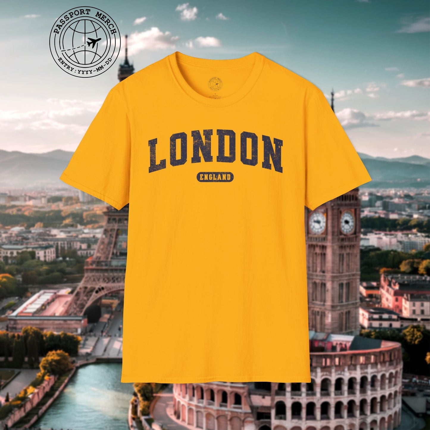 Classic Athletic (Bucket List Edition), London, England T-Shirt