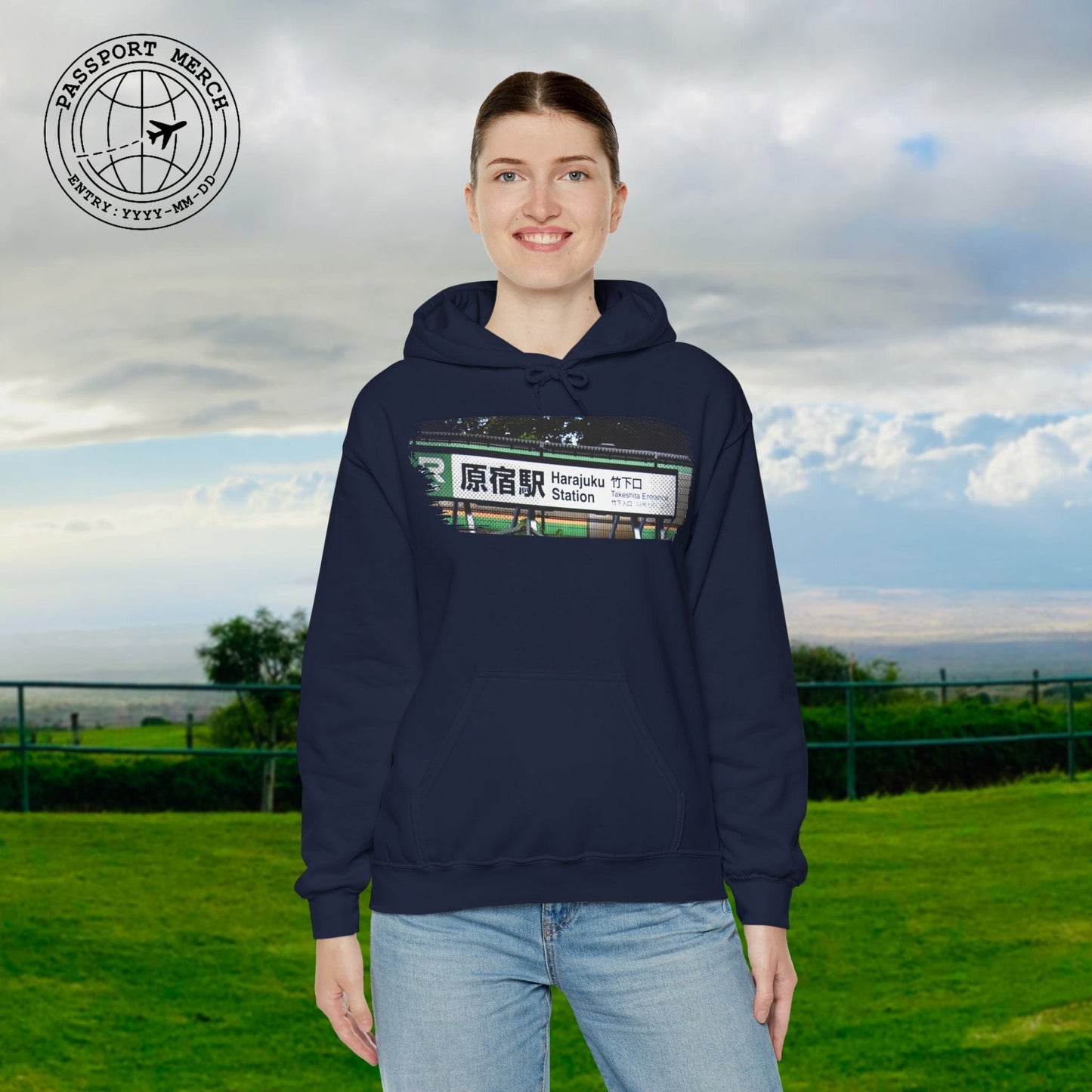 Signs of Wanderlust, Takeshita Street Harajuku Japan Hoodie