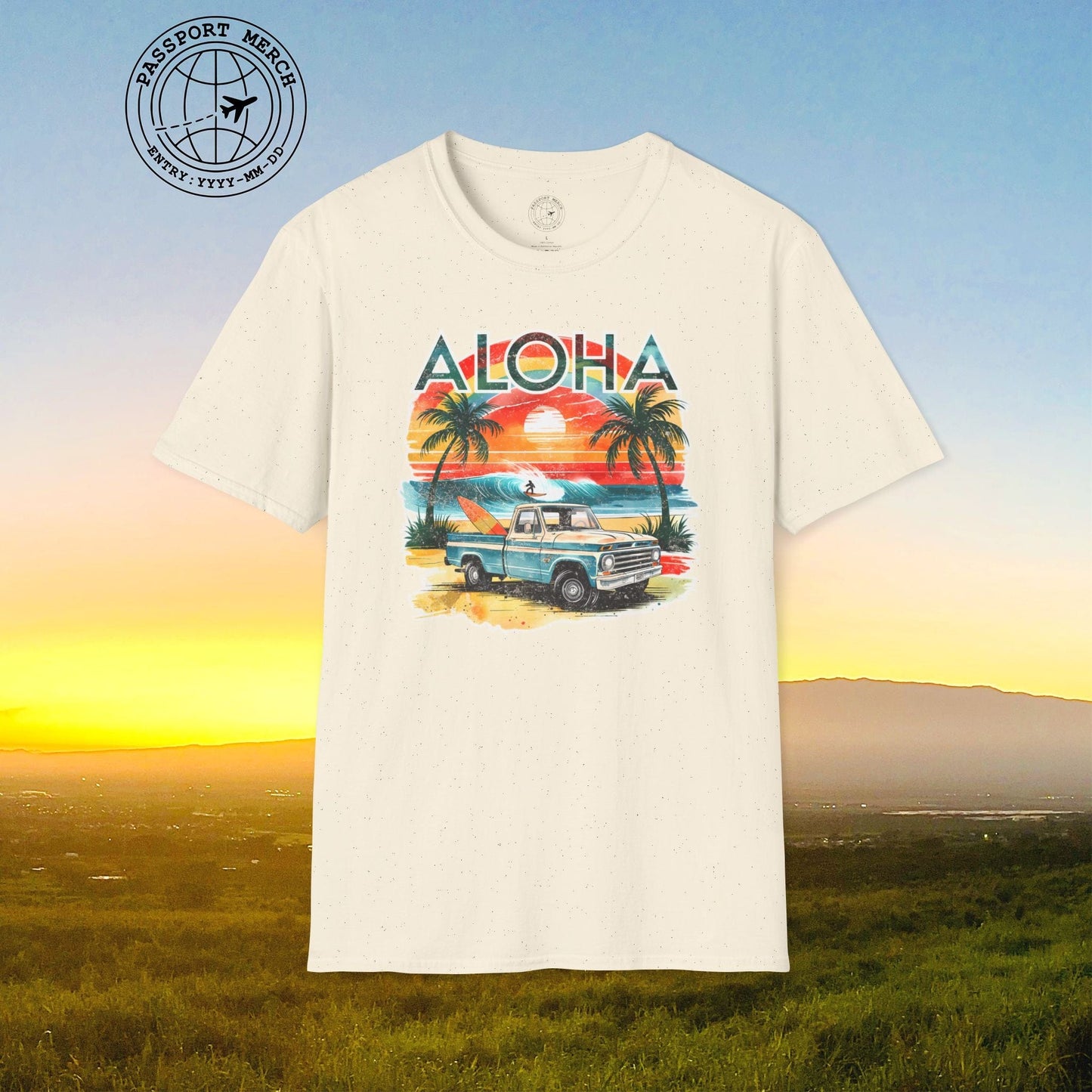 Retro Truck Hawaii Aloha T-Shirt