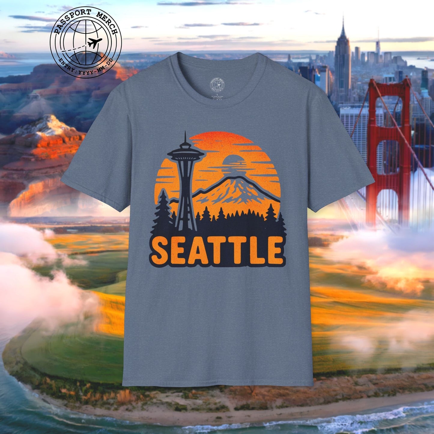 Seattle, Washington - 80's Vintage T-Shirt