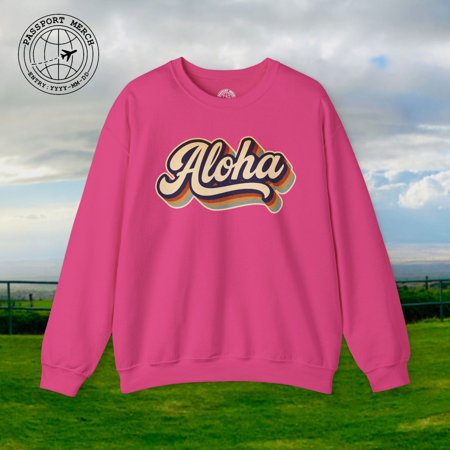 Classic 70s, Aloha, Hawaii Crewneck
