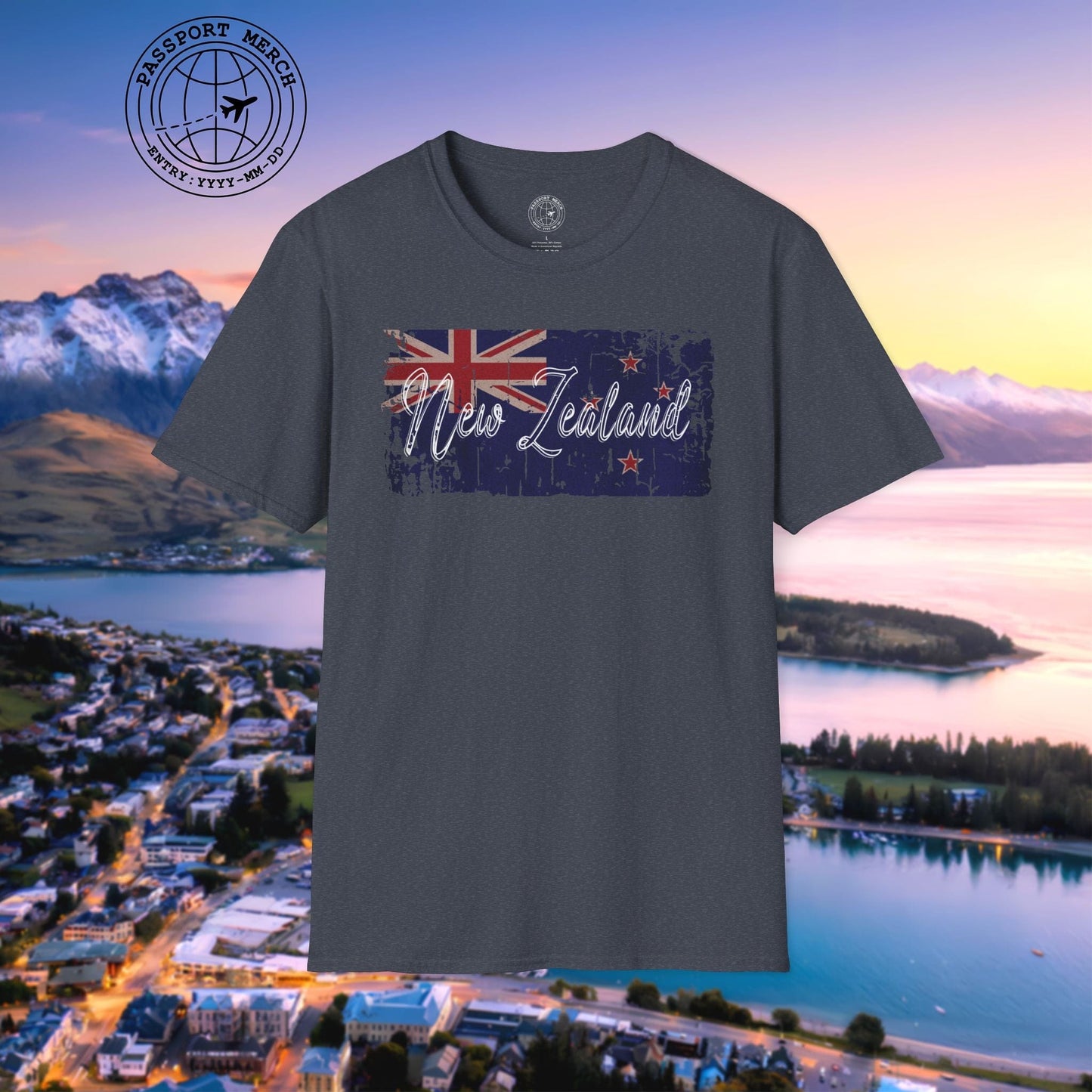 Vintage New Zealand Flag T-Shirt