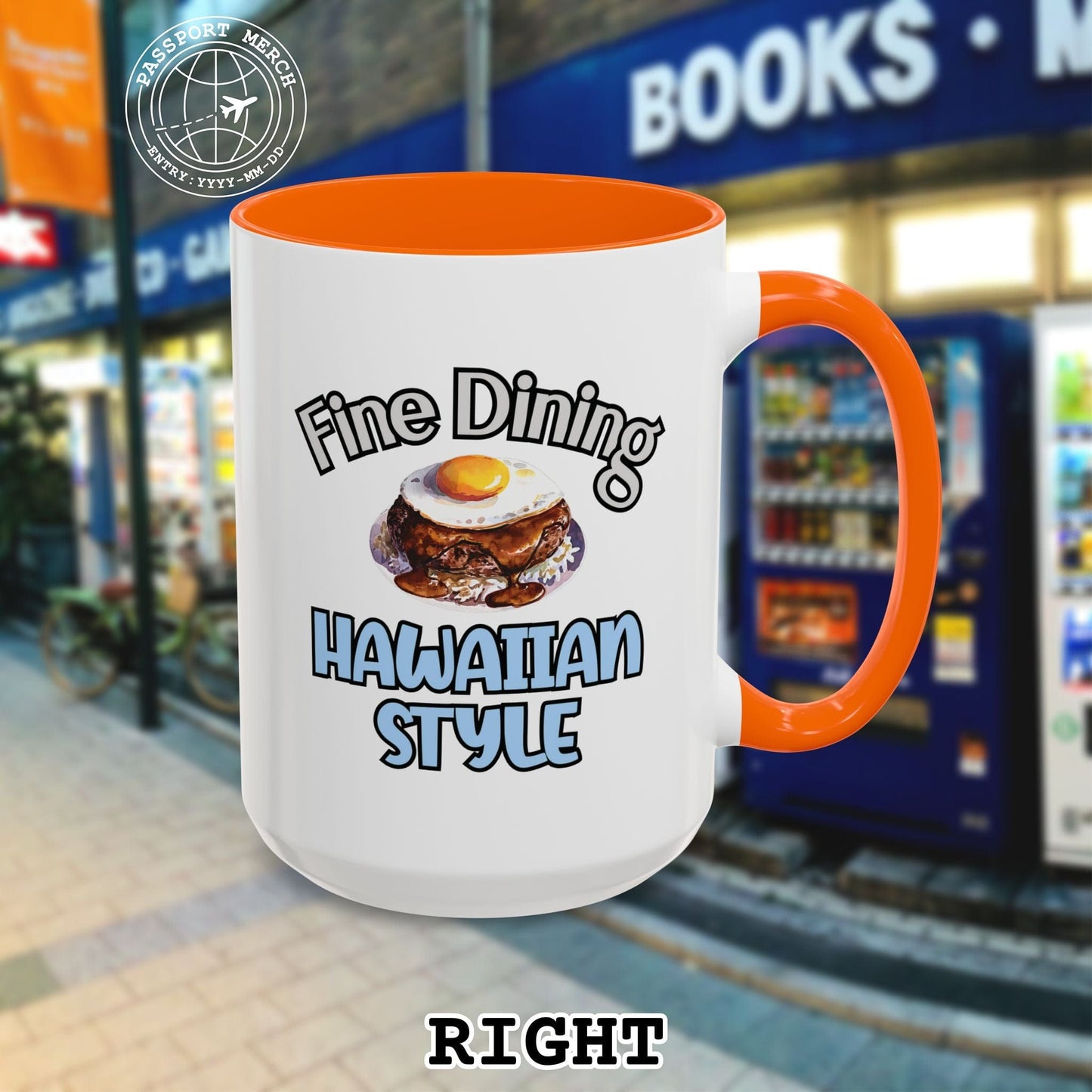Loco Moco Fine Dining Hawaiian Style 15oz Mug