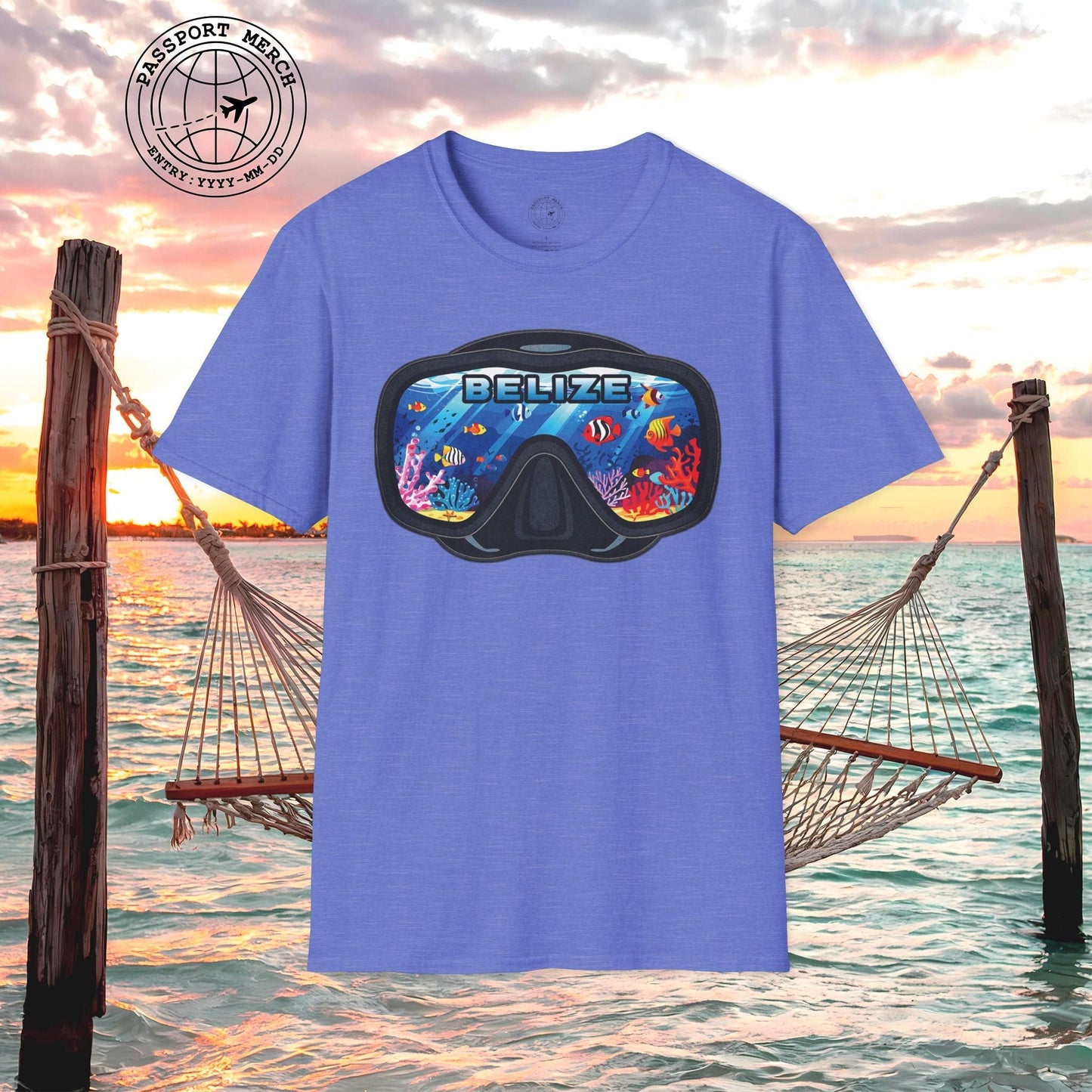 Underwater Reflections of Belize T-Shirt