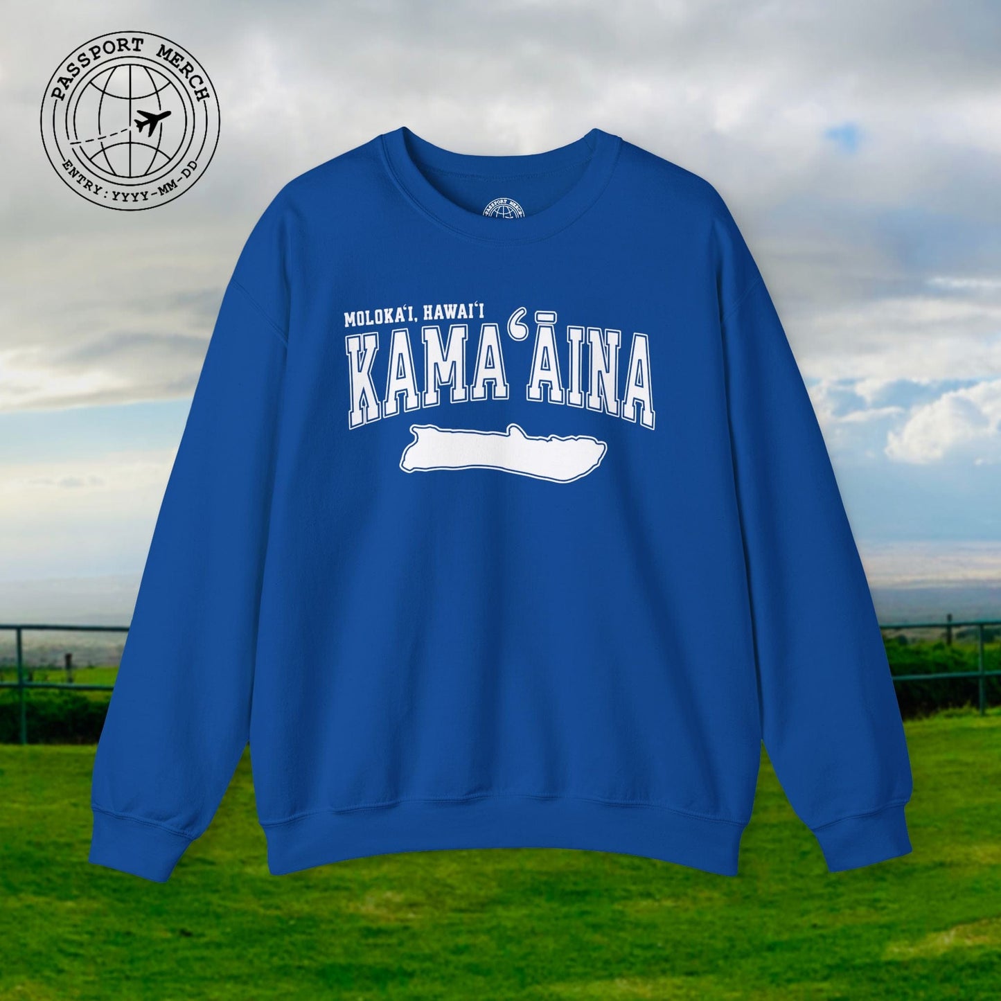 Classic University (Kamaaina Edition), Molokai, Hawaii Crewneck