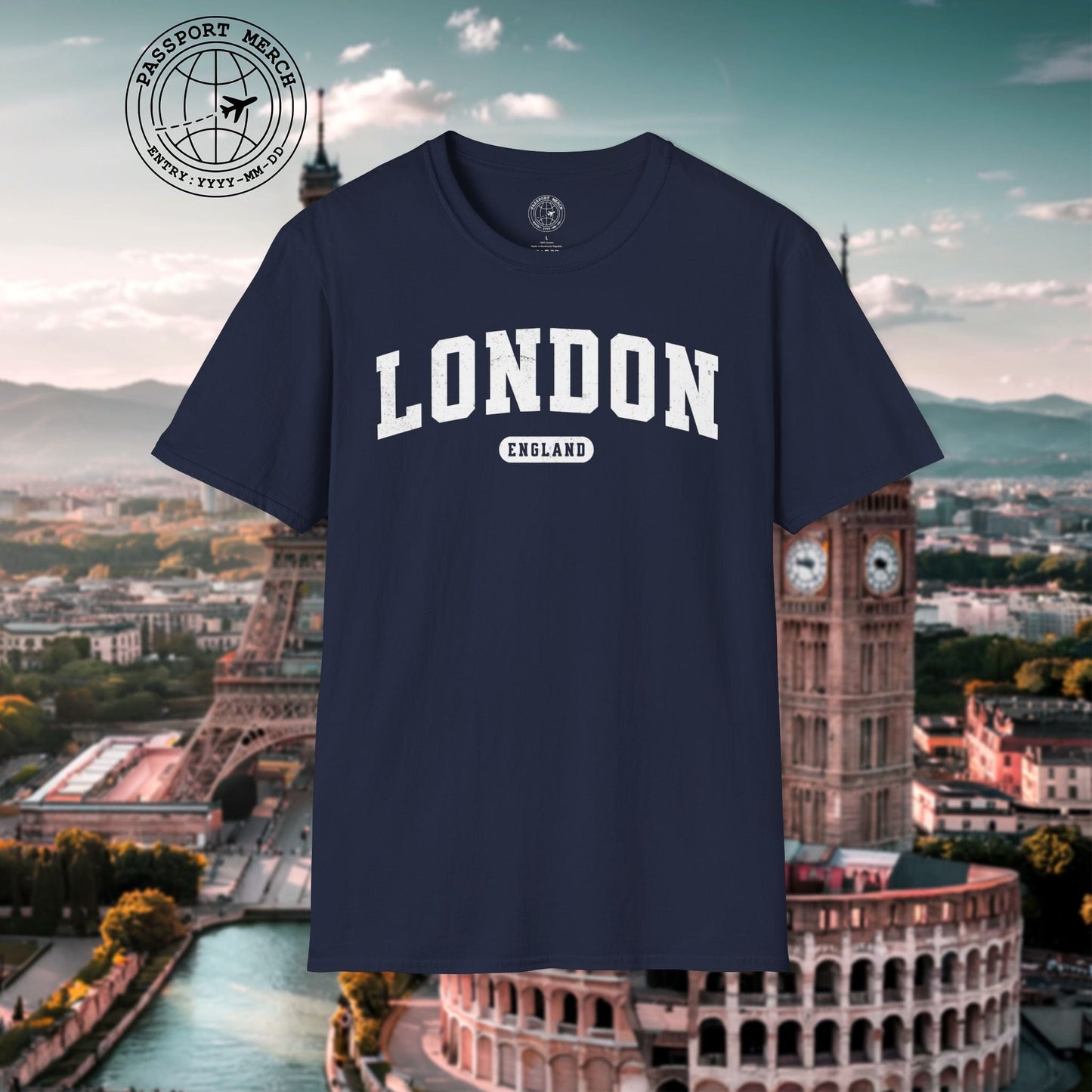 Classic Athletic (Bucket List Edition), London, England T-Shirt