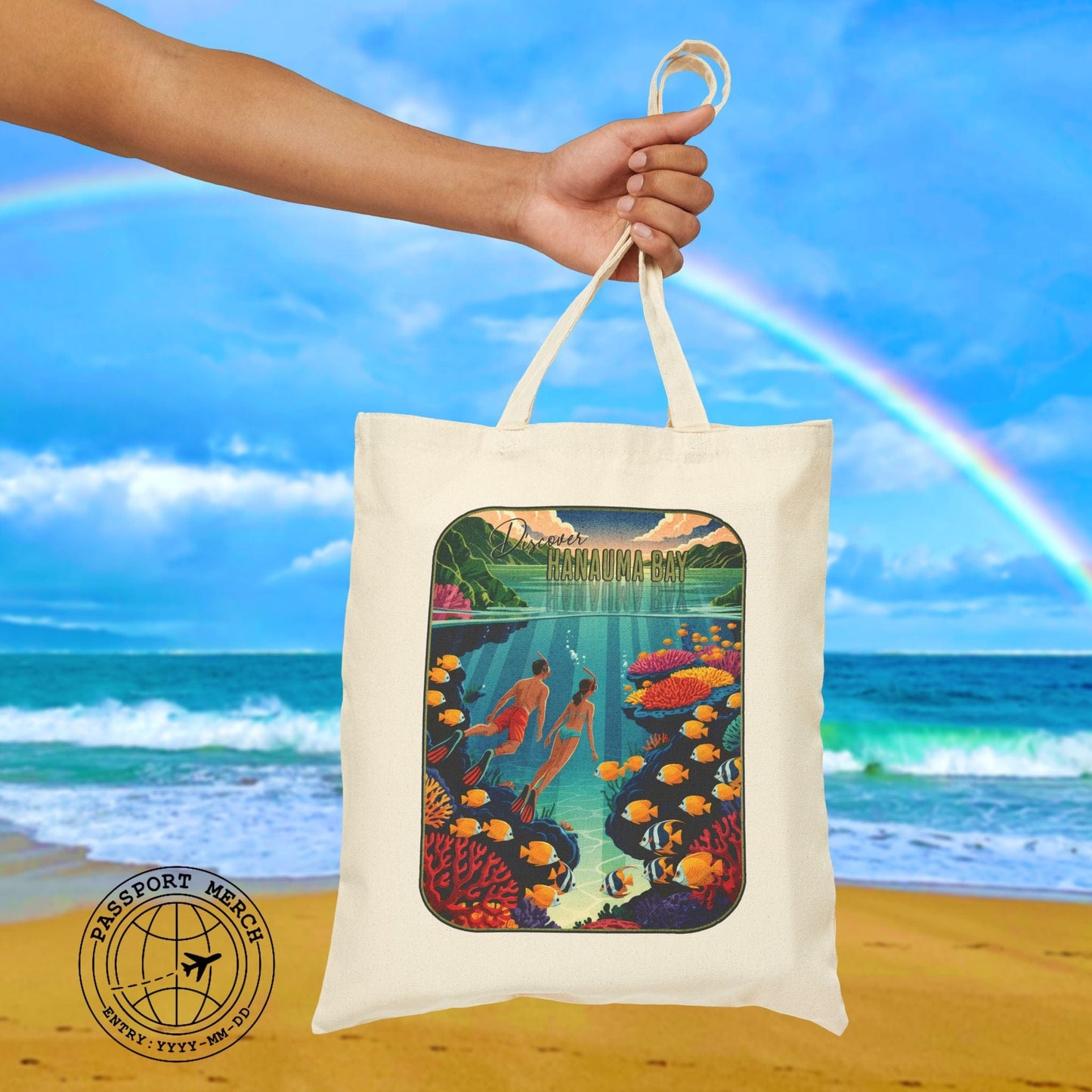 Discover Hanauma Bay, Hawaii Tote Bag