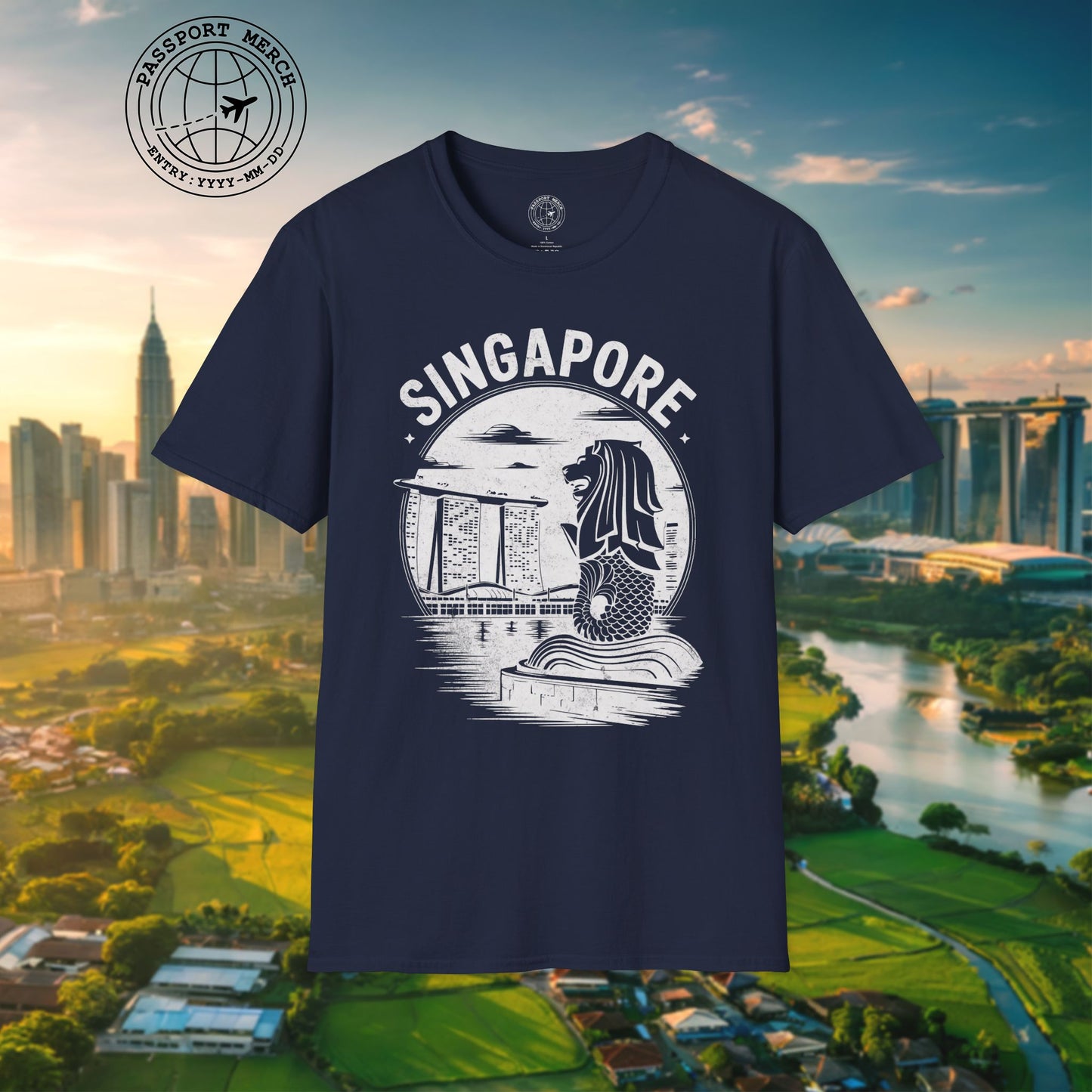 Vintage Singapore Merlion T-Shirt