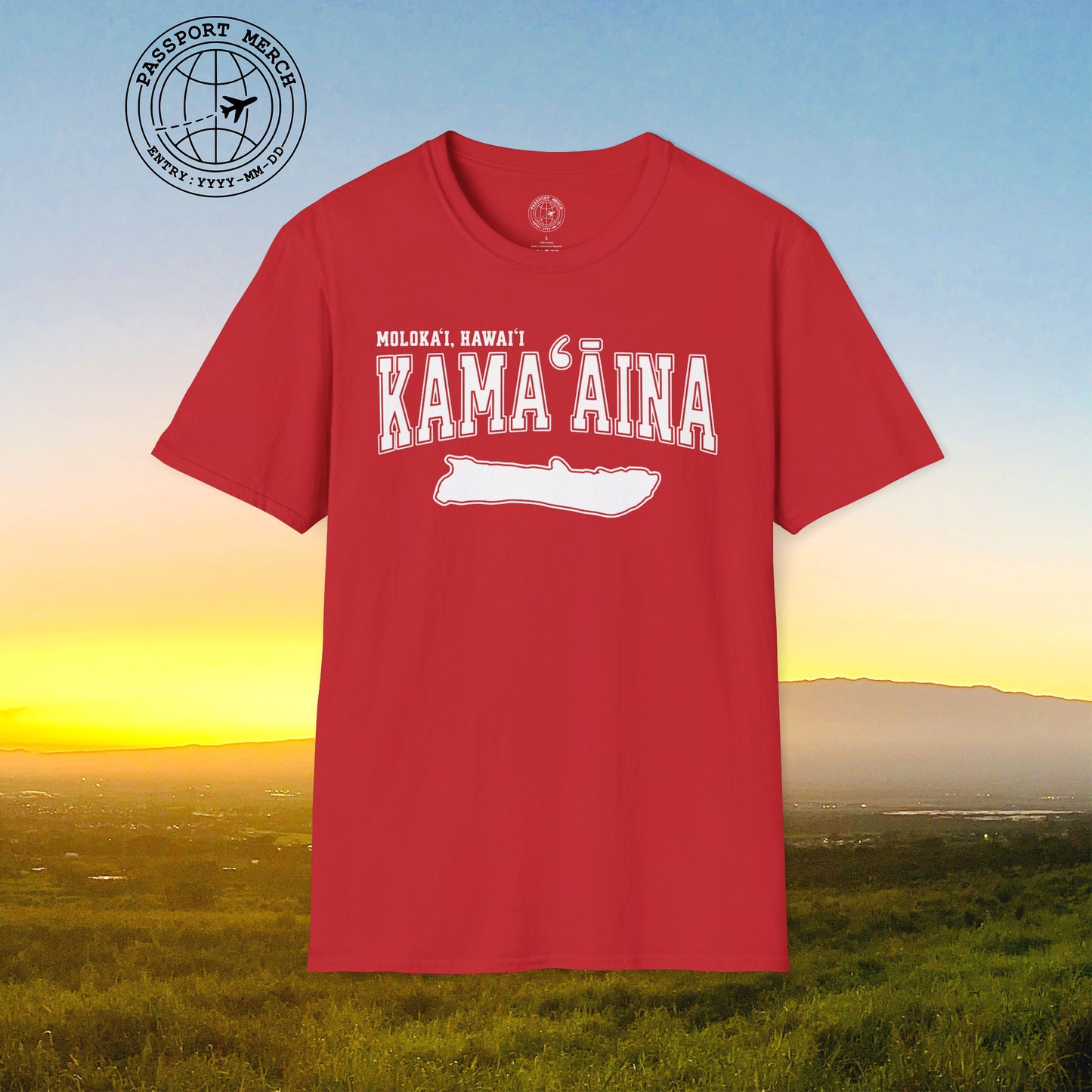 Classic University (Kamaaina Edition), Molokai, Hawaii T-Shirt