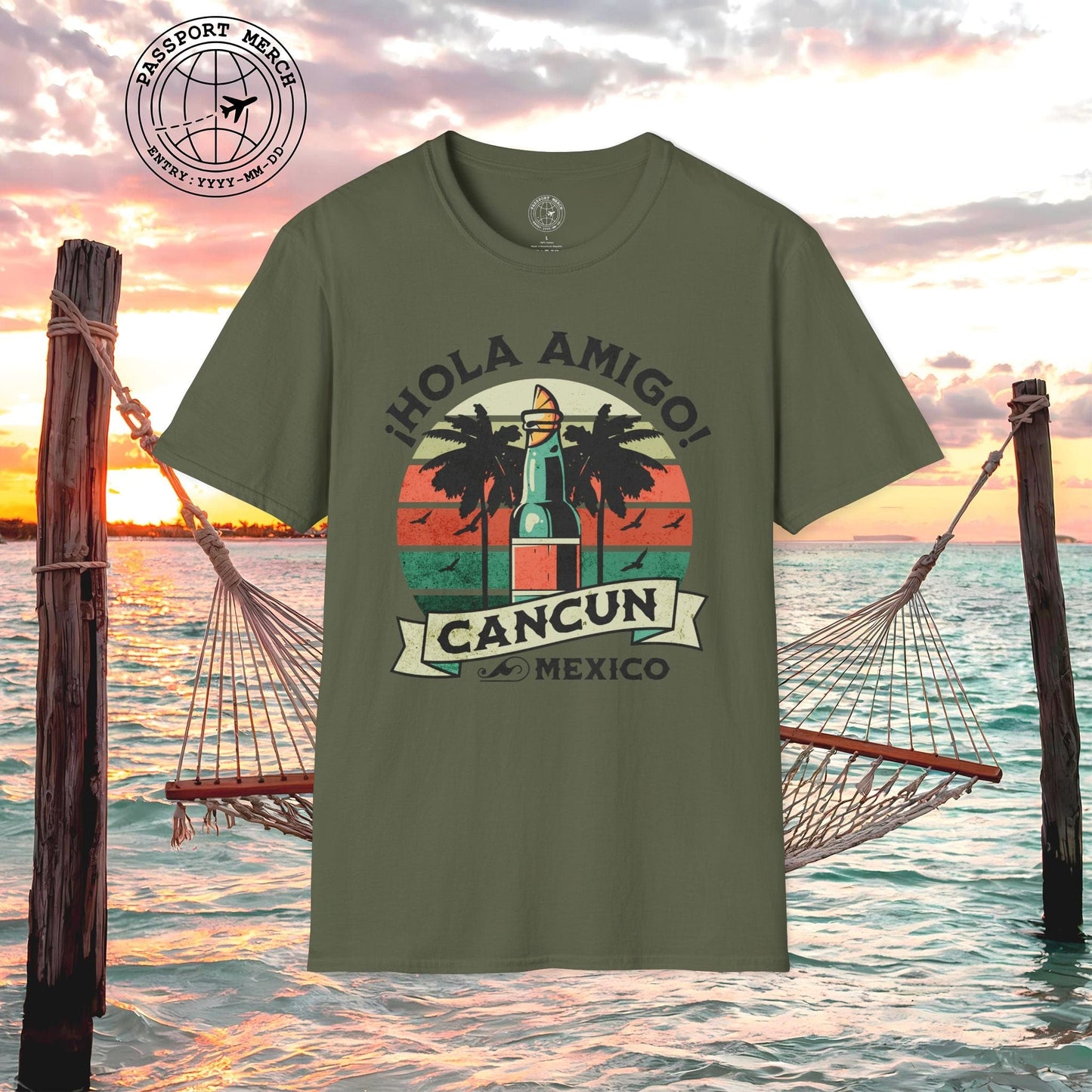 Hola Amigo Cancun Mexico T-Shirt