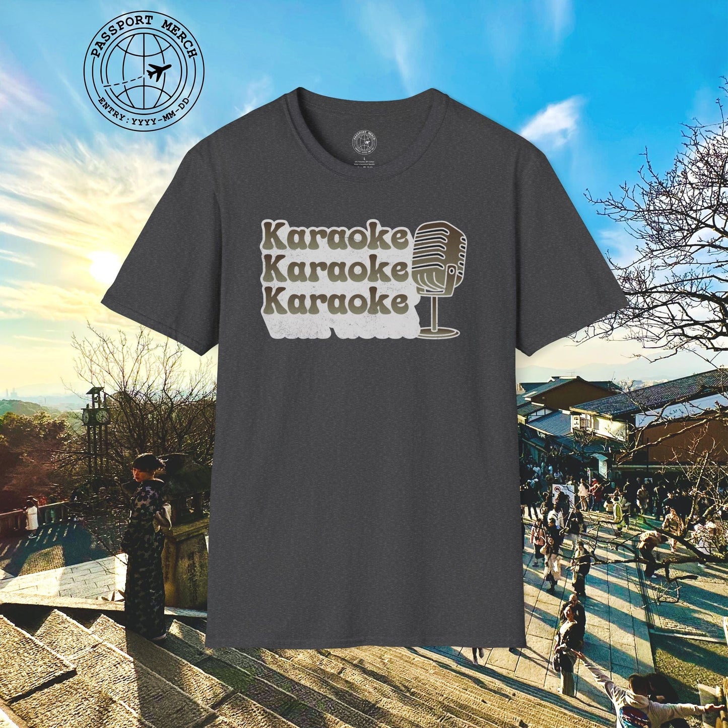 Retro Karaoke Karaoke Karaoke, Japan T-Shirt