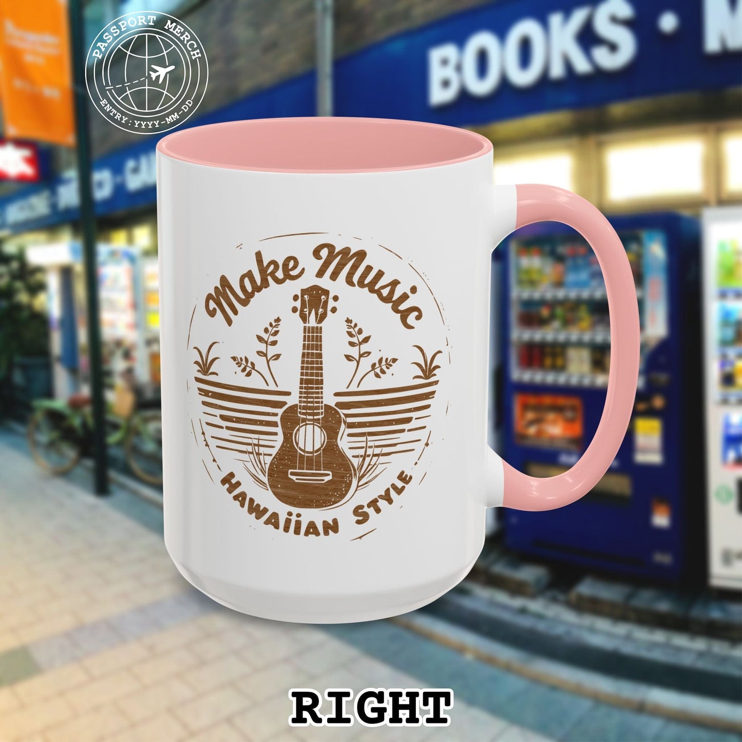 Make Music Hawaiian Style 15oz Mug