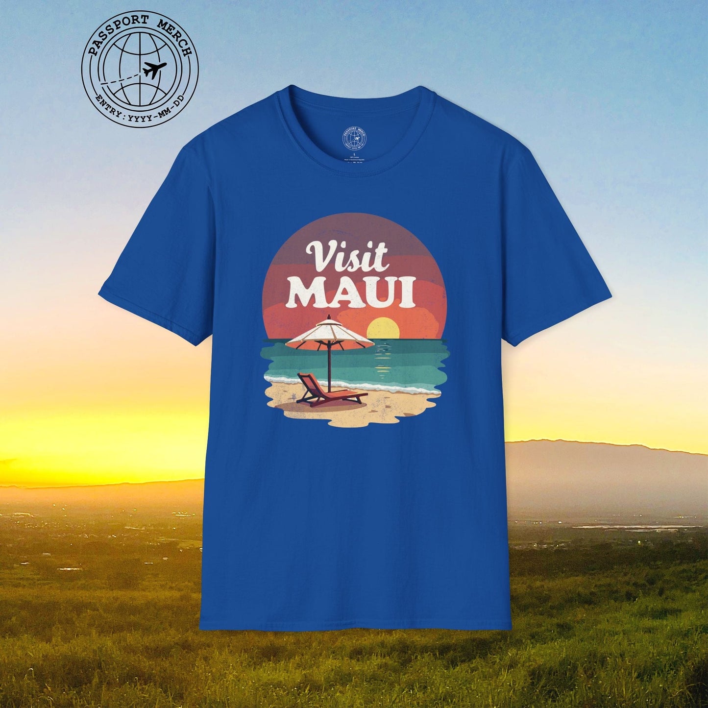 Retro Visit Maui Hawaii T-Shirt