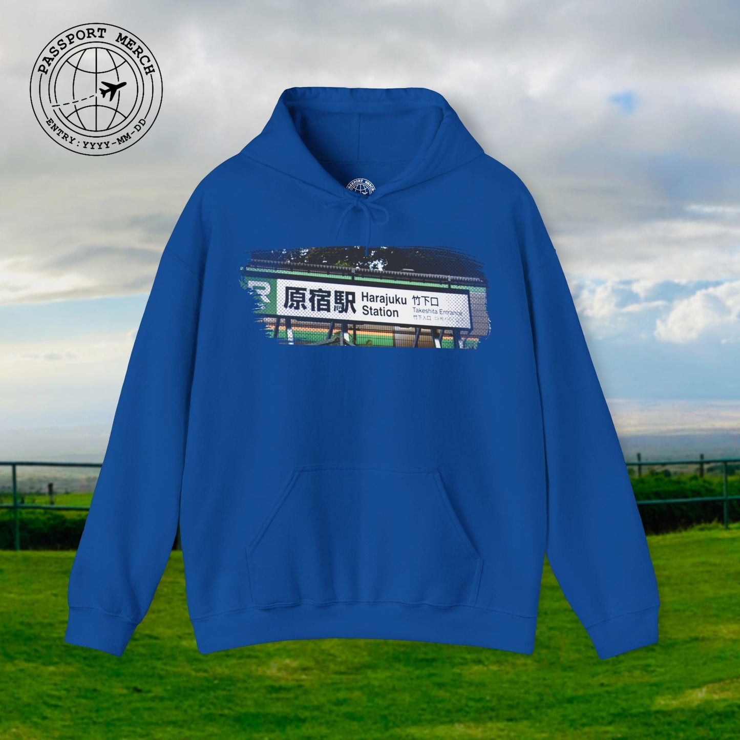 Signs of Wanderlust, Takeshita Street Harajuku Japan Hoodie