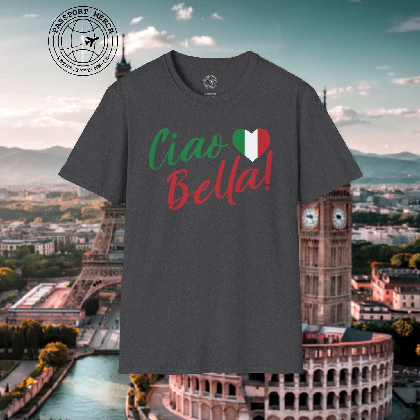 Ciao Bella Heart Italy T-Shirt