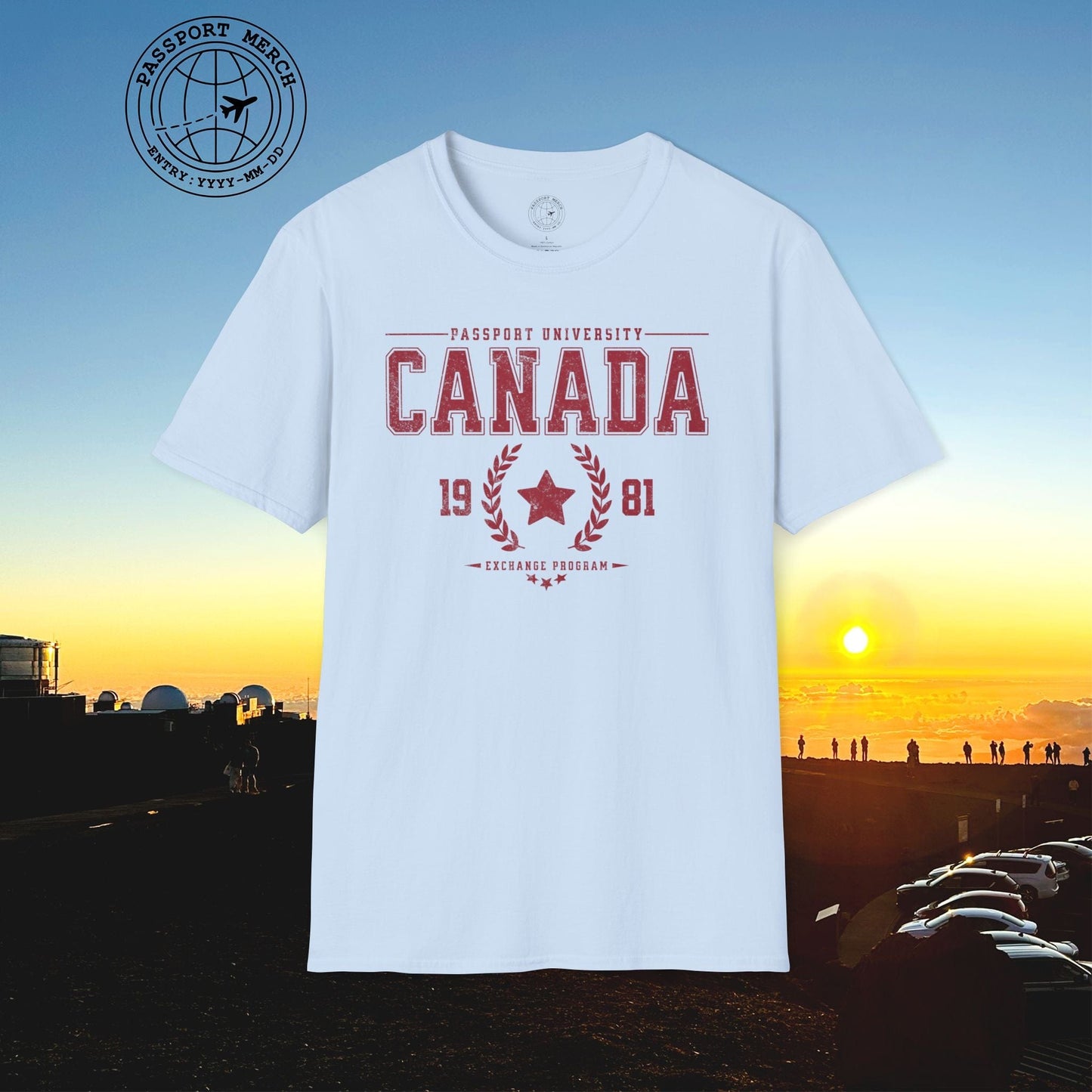 Vintage Passport University, Canada T-Shirt