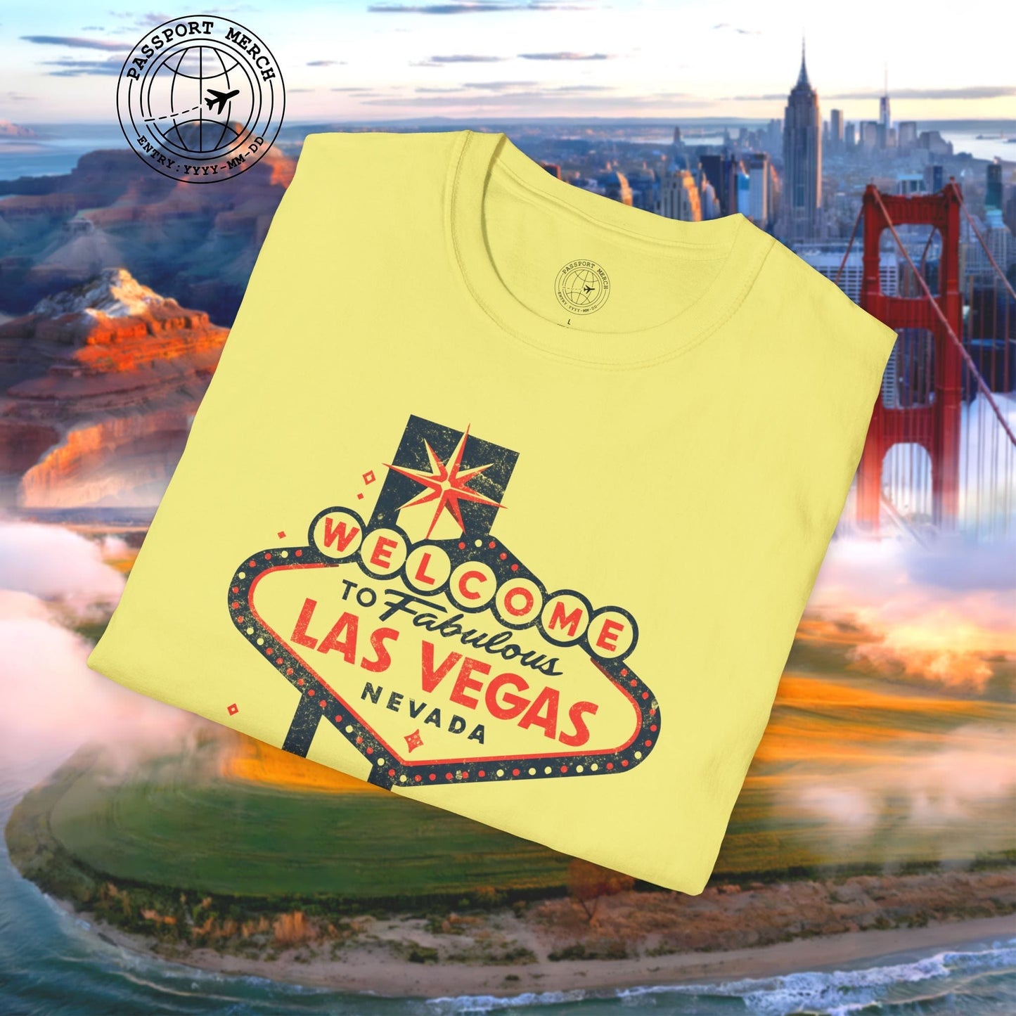 Signs of Wanderlust, Welcome to Las Vegas, Nevada T-Shirt