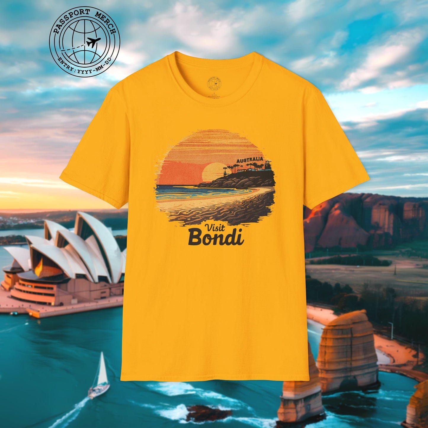 Visit Bondi Beach, Australia T-Shirt
