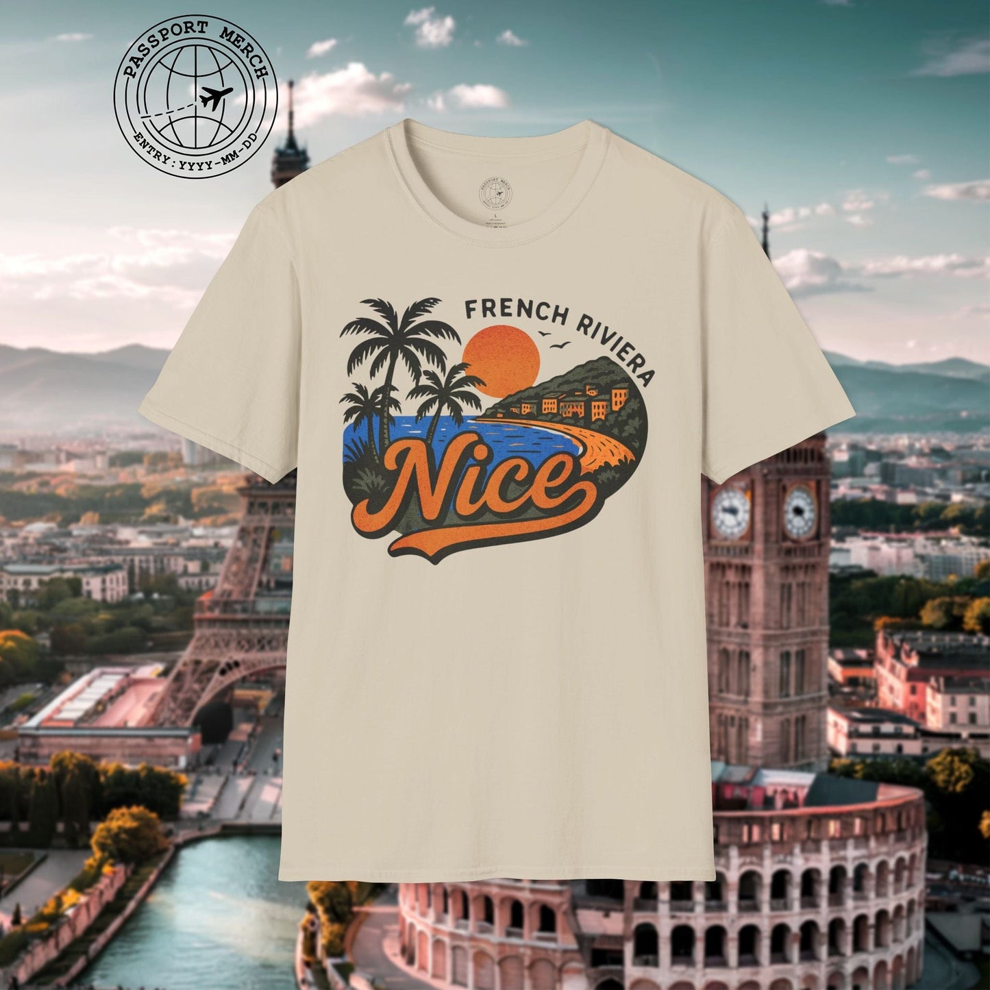 Nice, France - 80's Vintage T-Shirt