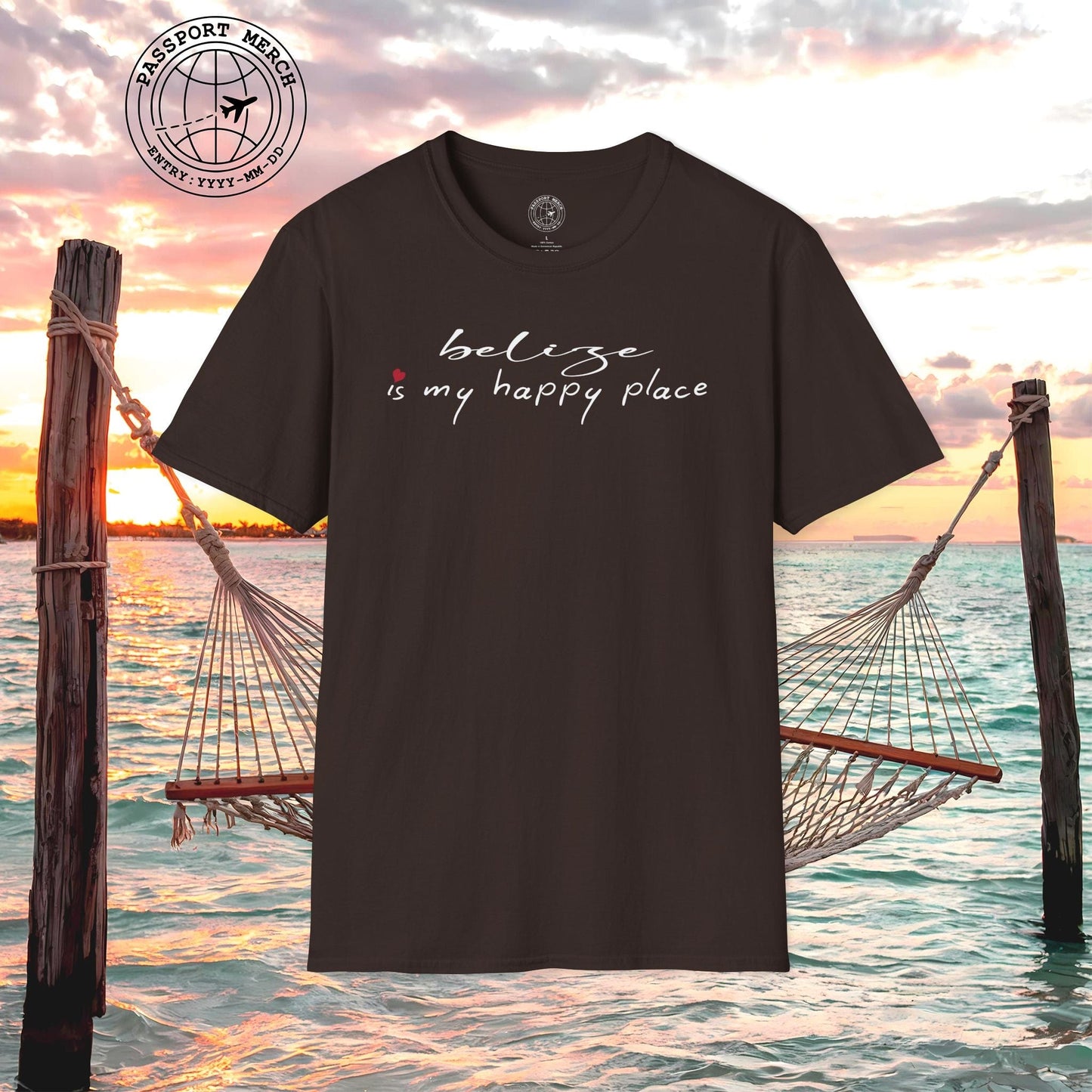 Belize is my happy place T-Shirt