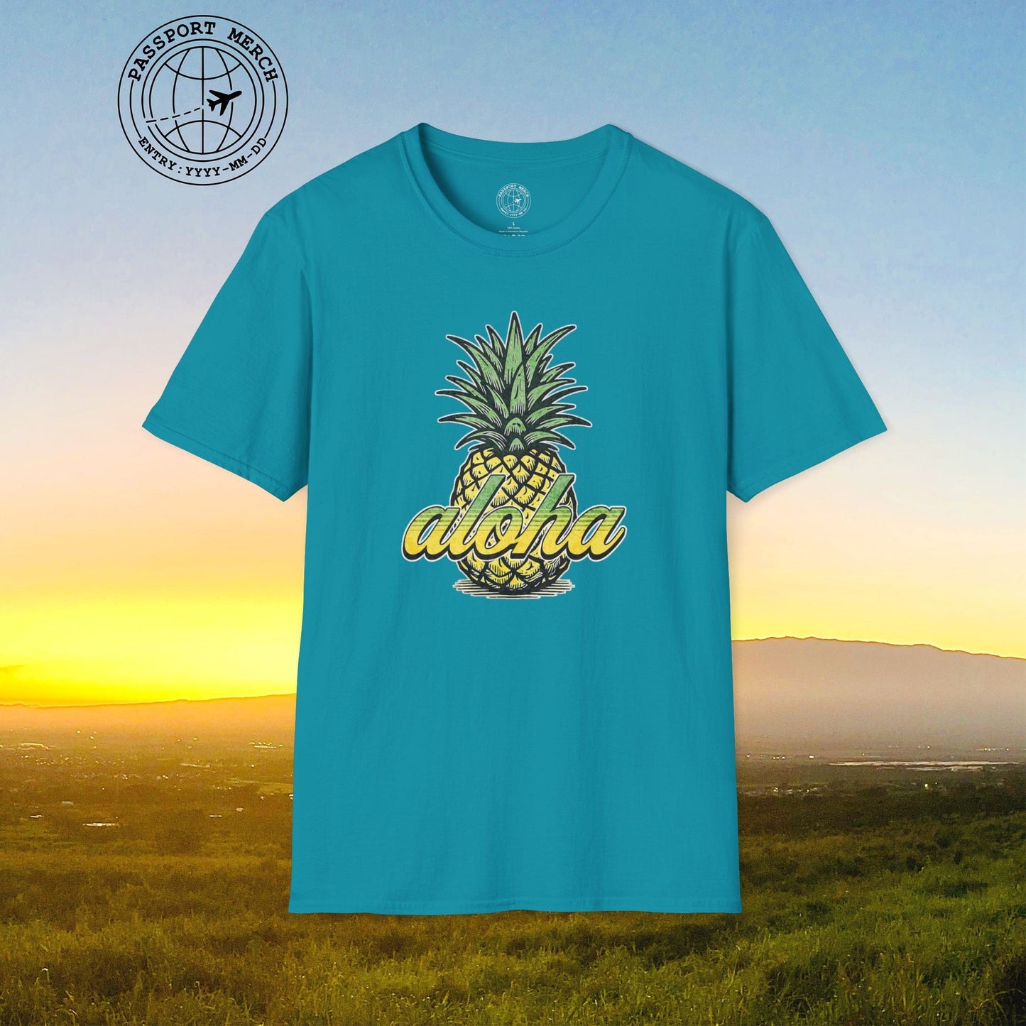 Maui Pineapple Aloha Hawaii T-Shirt