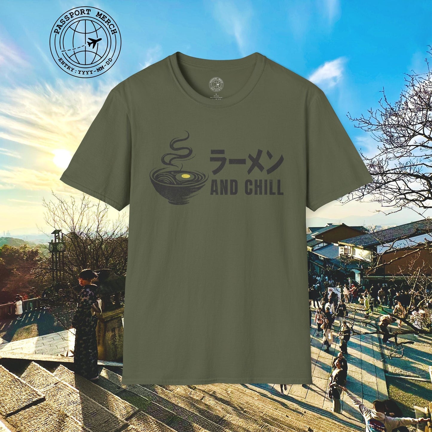 Ramen and Chill, Japan T-Shirt