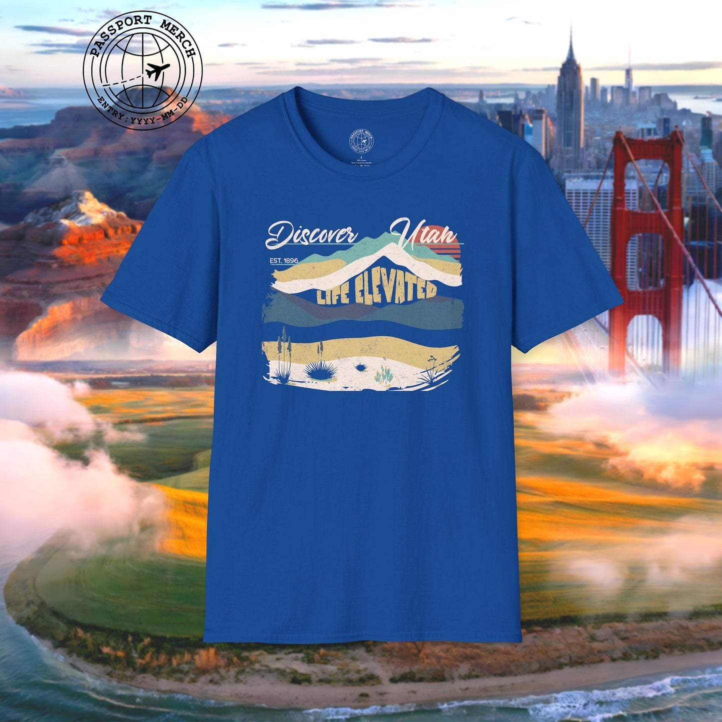 Vintage Utah Life Elevated T-Shirt