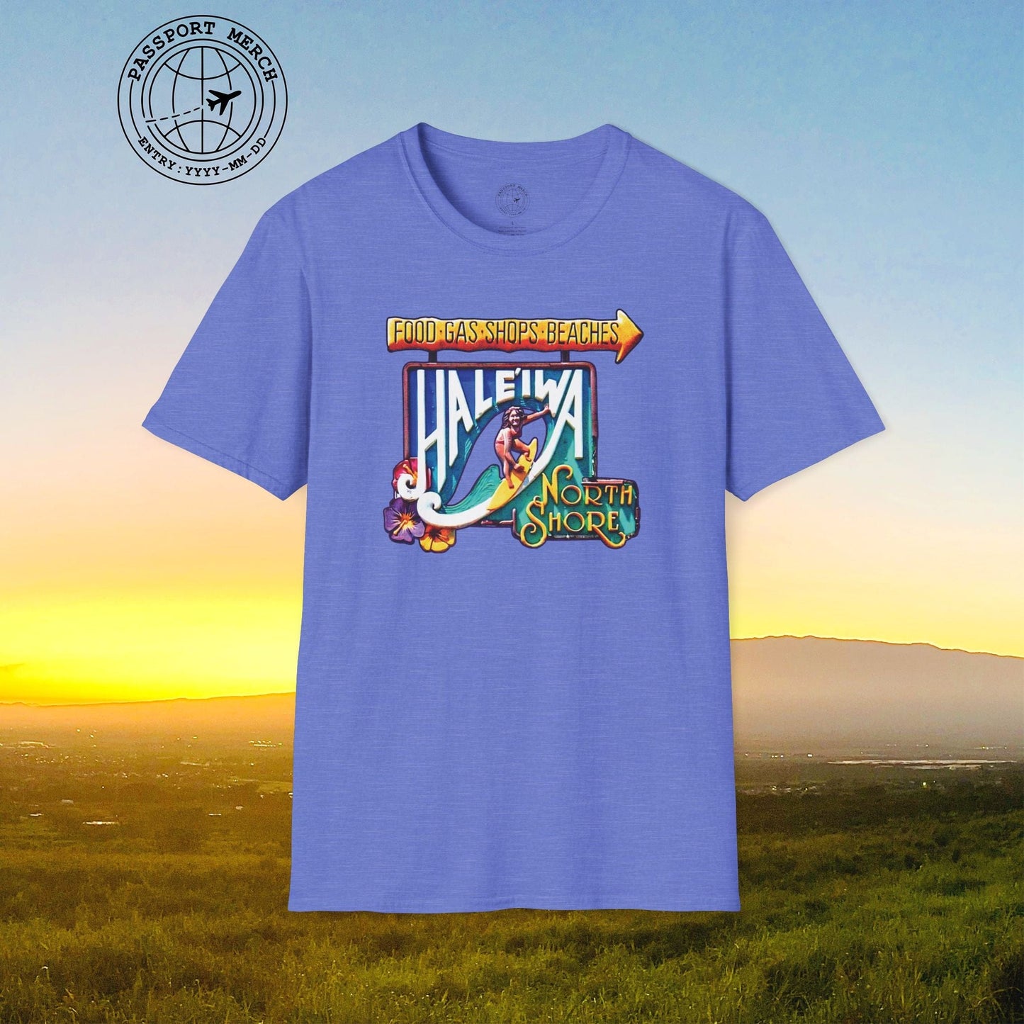 Signs of Wanderlust, Hale'iwa (South) Oahu, Hawaii T-Shirt