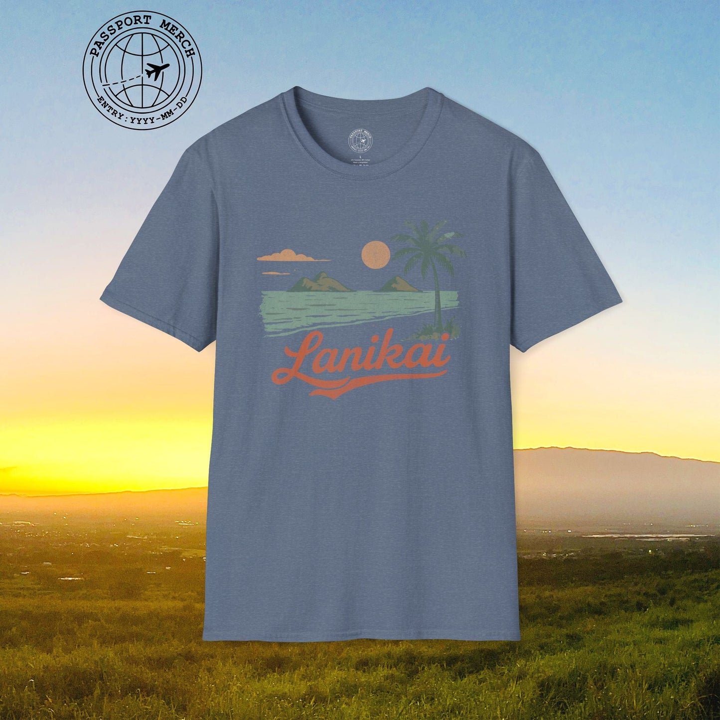 Vintage Lanikai, Oahu, Hawaii T-Shirt
