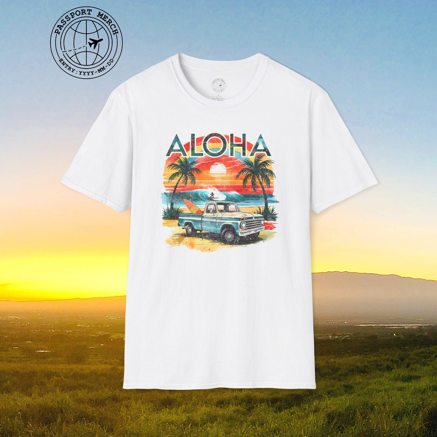 Retro Truck Hawaii Aloha T-Shirt