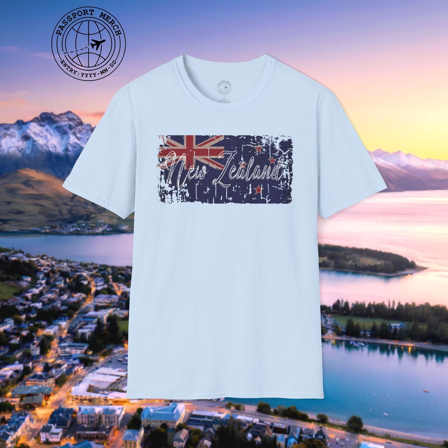 Vintage New Zealand Flag T-Shirt