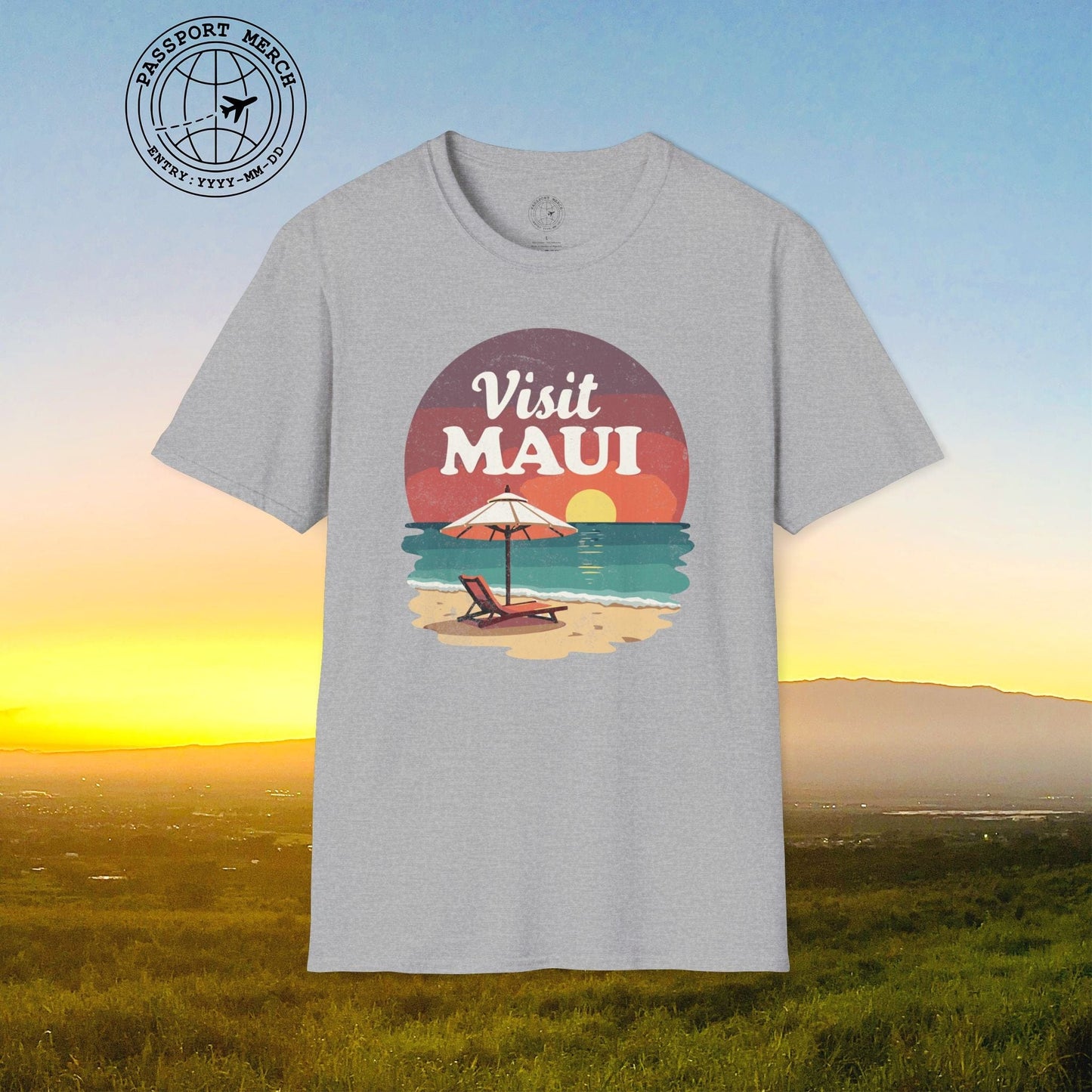 Retro Visit Maui Hawaii T-Shirt