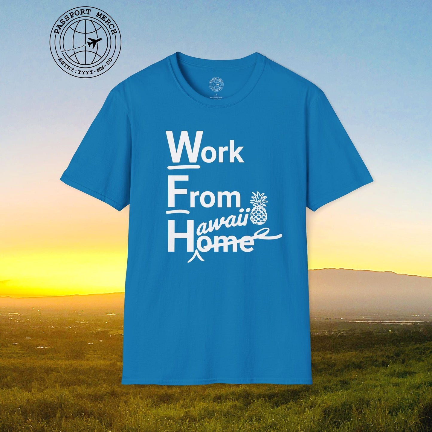 WFH, Work From Hawaii T-Shirt