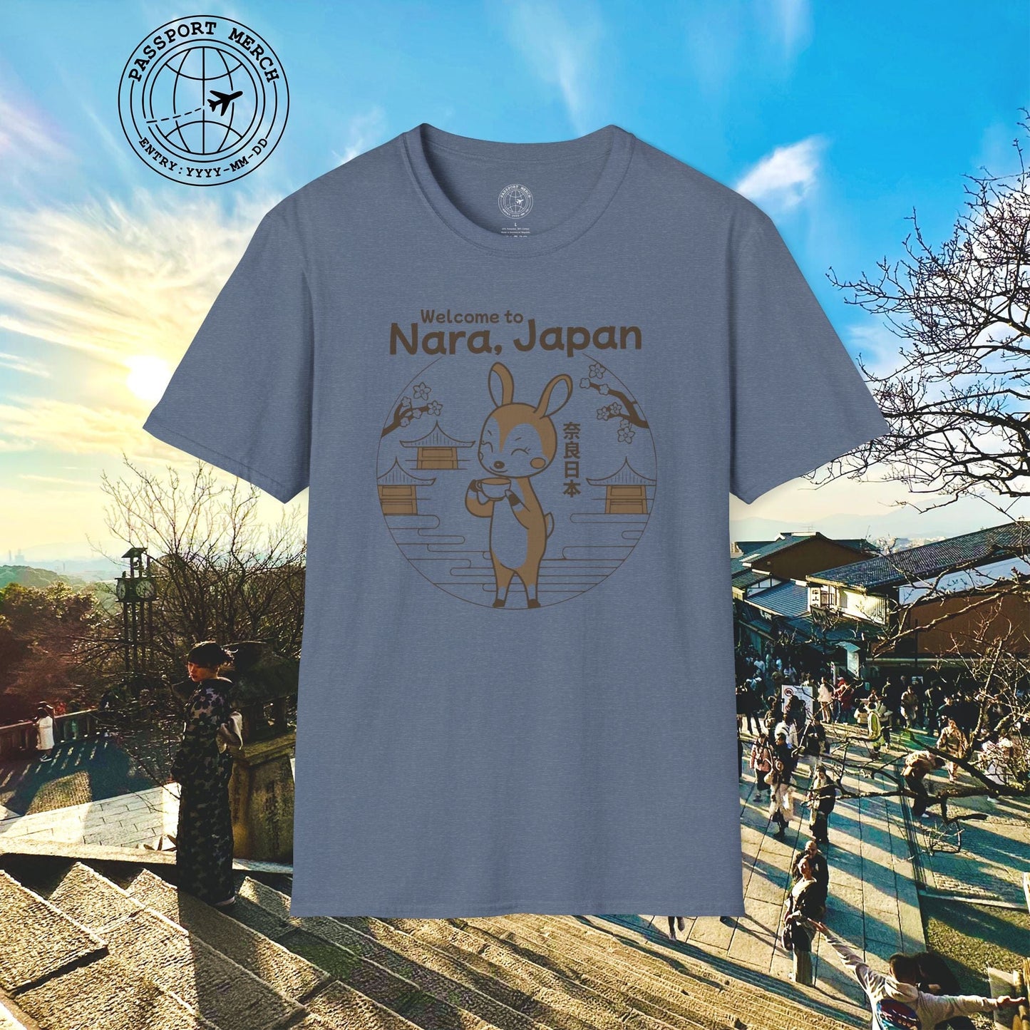 Welcome to Nara, Japan T-Shirt