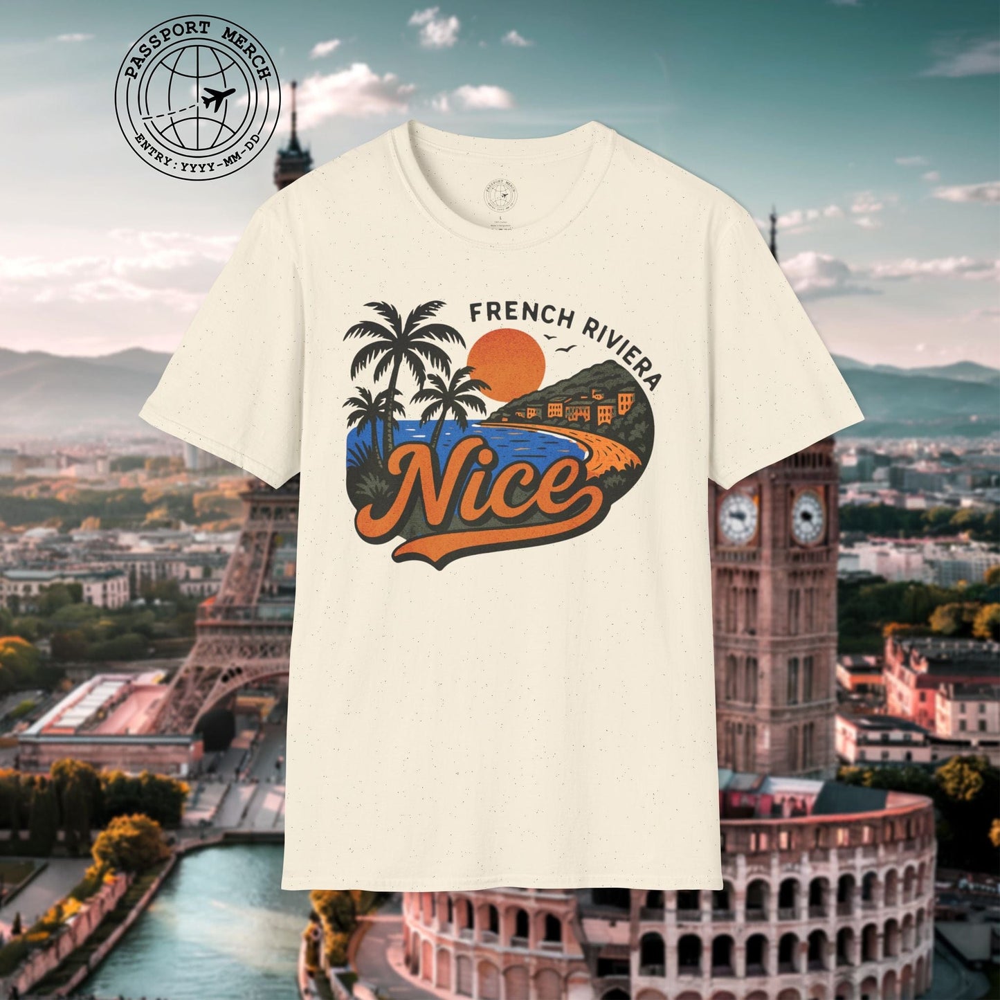 Nice, France - 80's Vintage T-Shirt