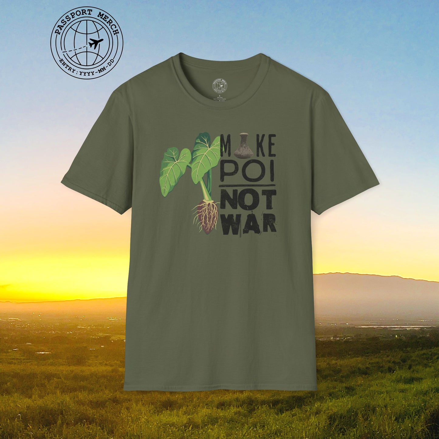 Make Poi Not War, Hawaii T-Shirt
