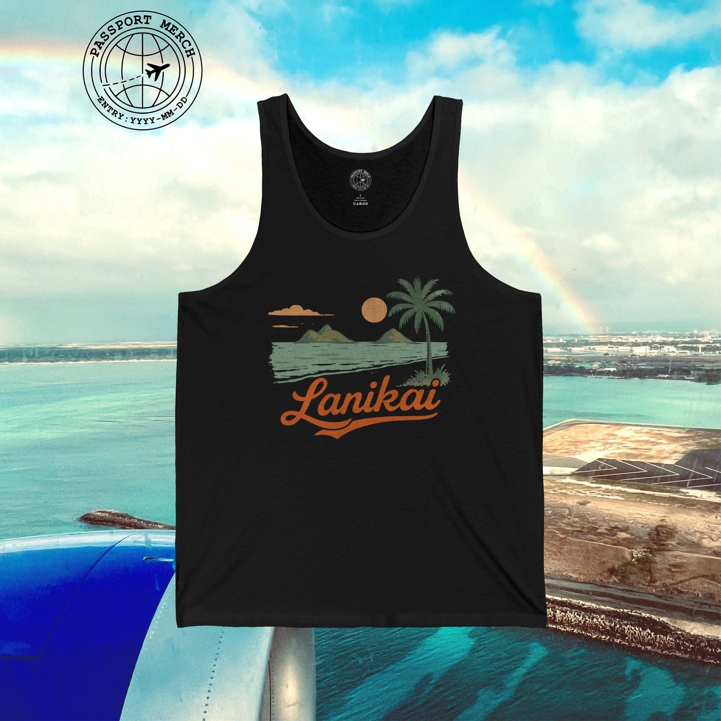 Vintage Lanikai, Oahu, Hawaii Tank Top