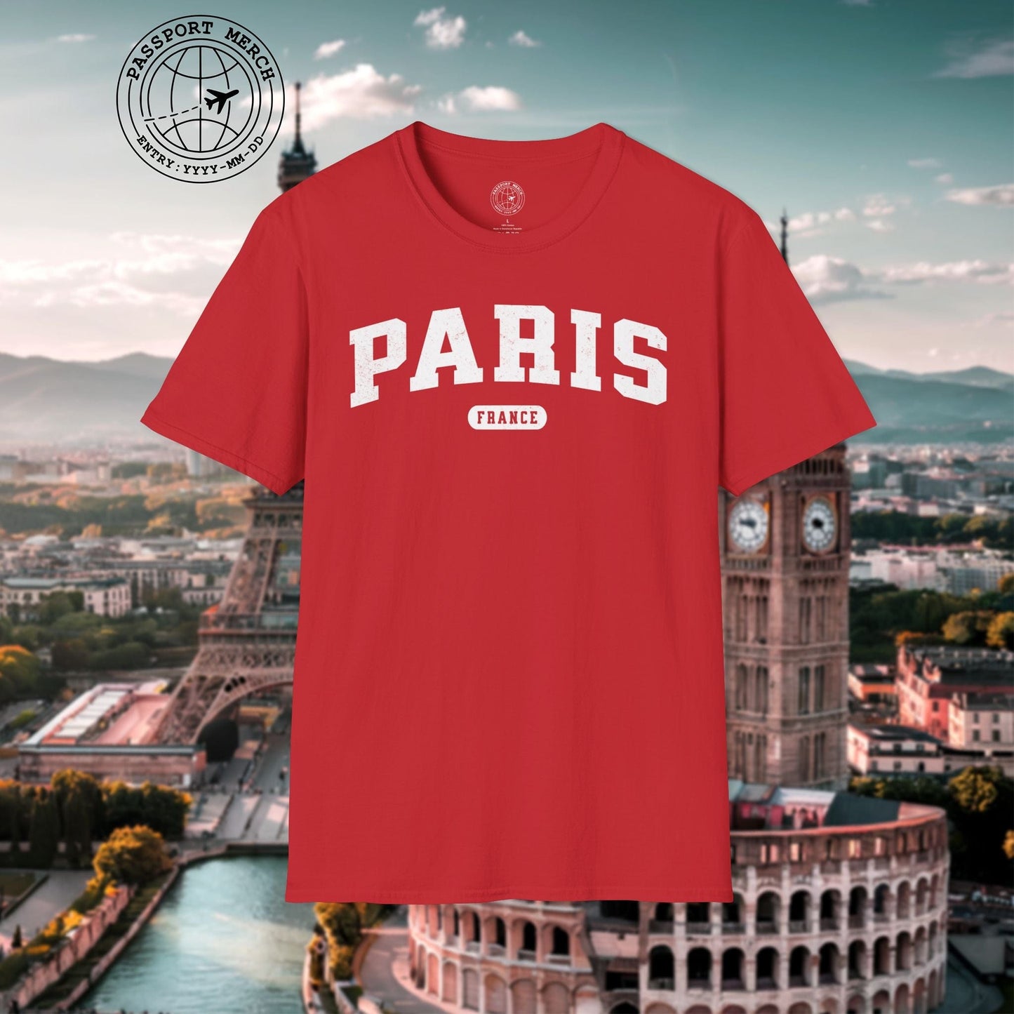 Classic Athletic (Bucket List Edition), Paris, France T-Shirt