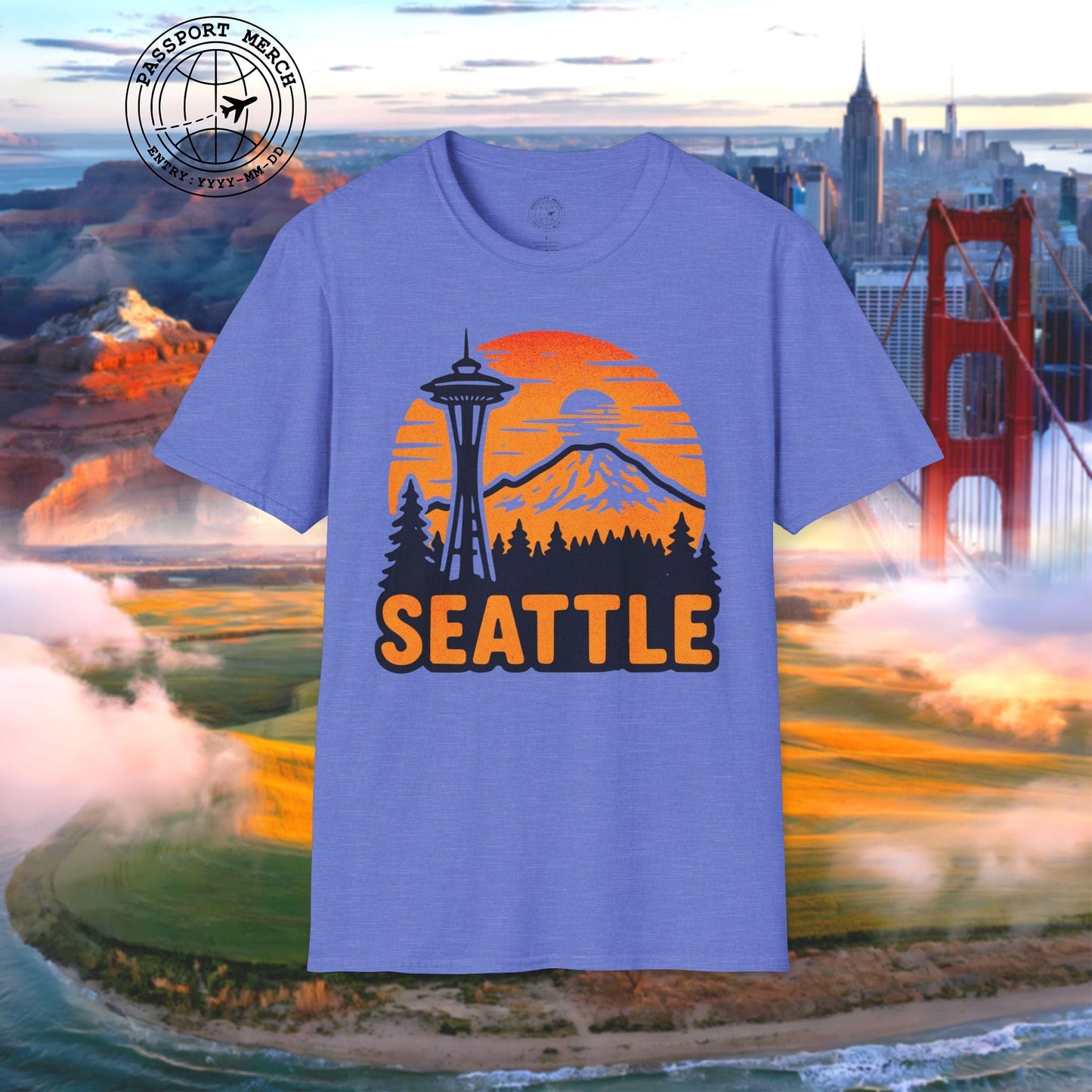 Seattle, Washington - 80's Vintage T-Shirt